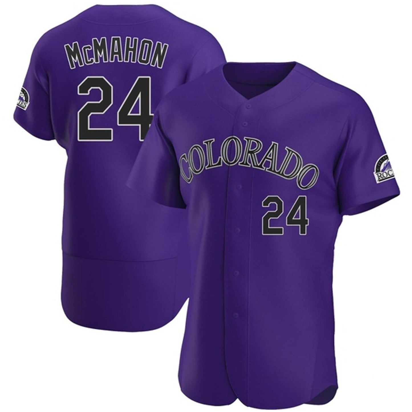 Baseball Ryan McMahon Colorado Rockies 24 Jersey