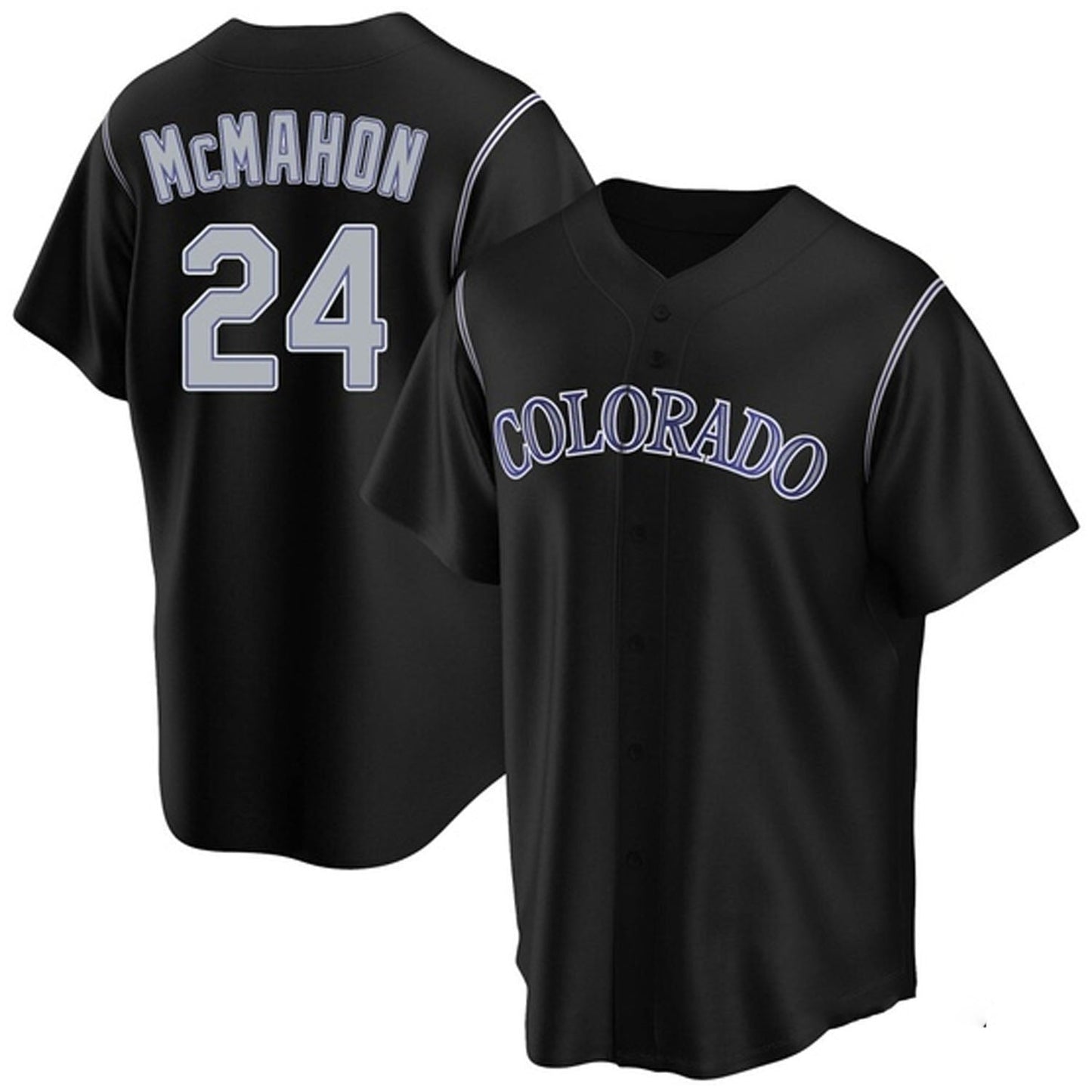 Baseball Ryan McMahon Colorado Rockies 24 Jersey