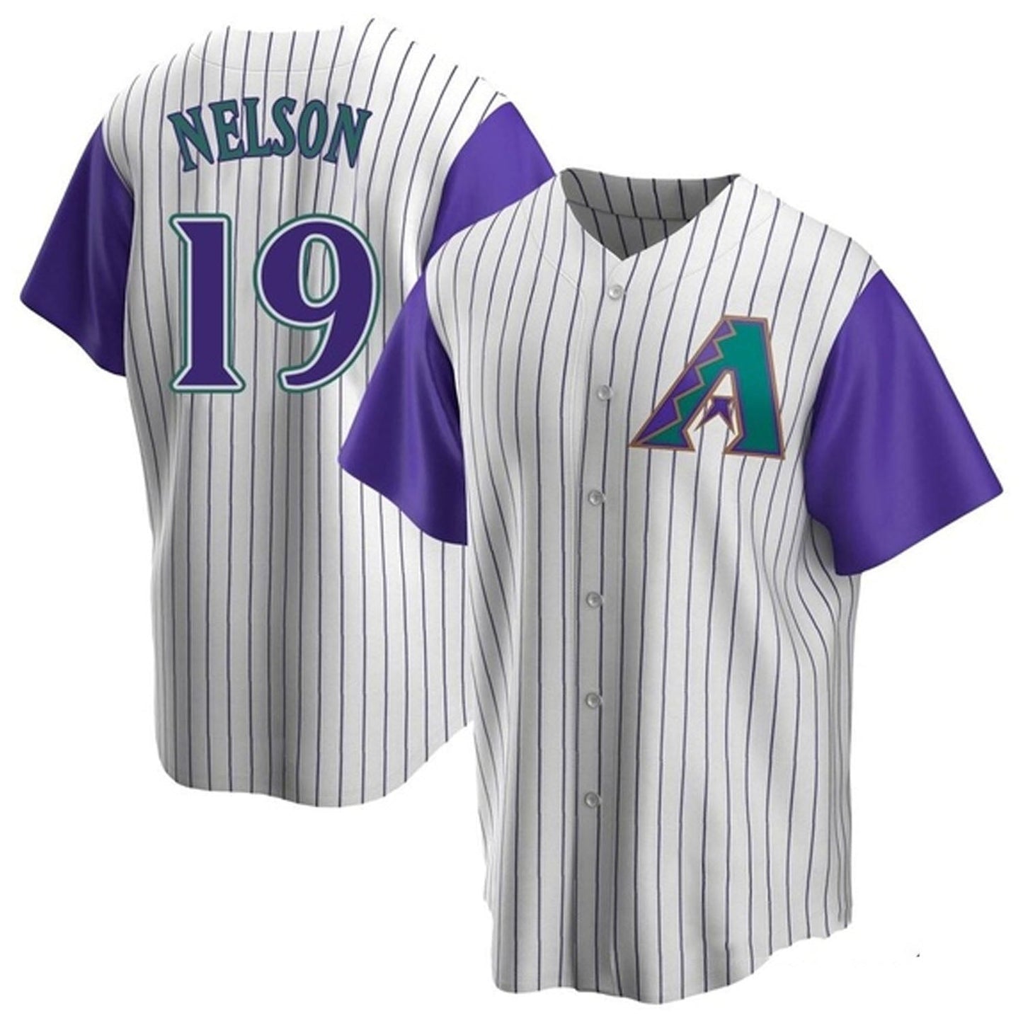 Baseball Ryne Nelson Arizona Diamondbacks 19 Jersey