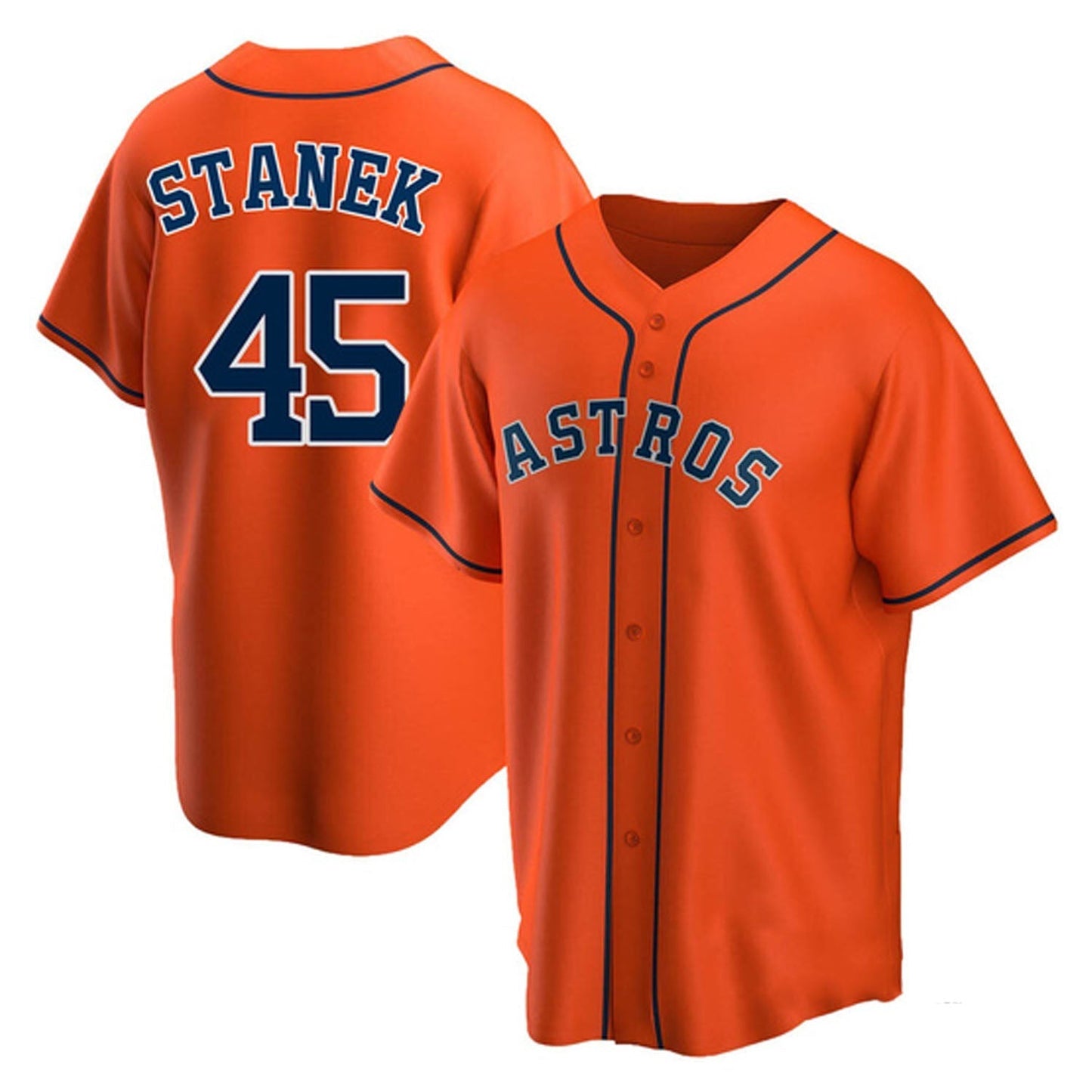 Baseball Ryne Stanek Houston Astros 45 Jersey