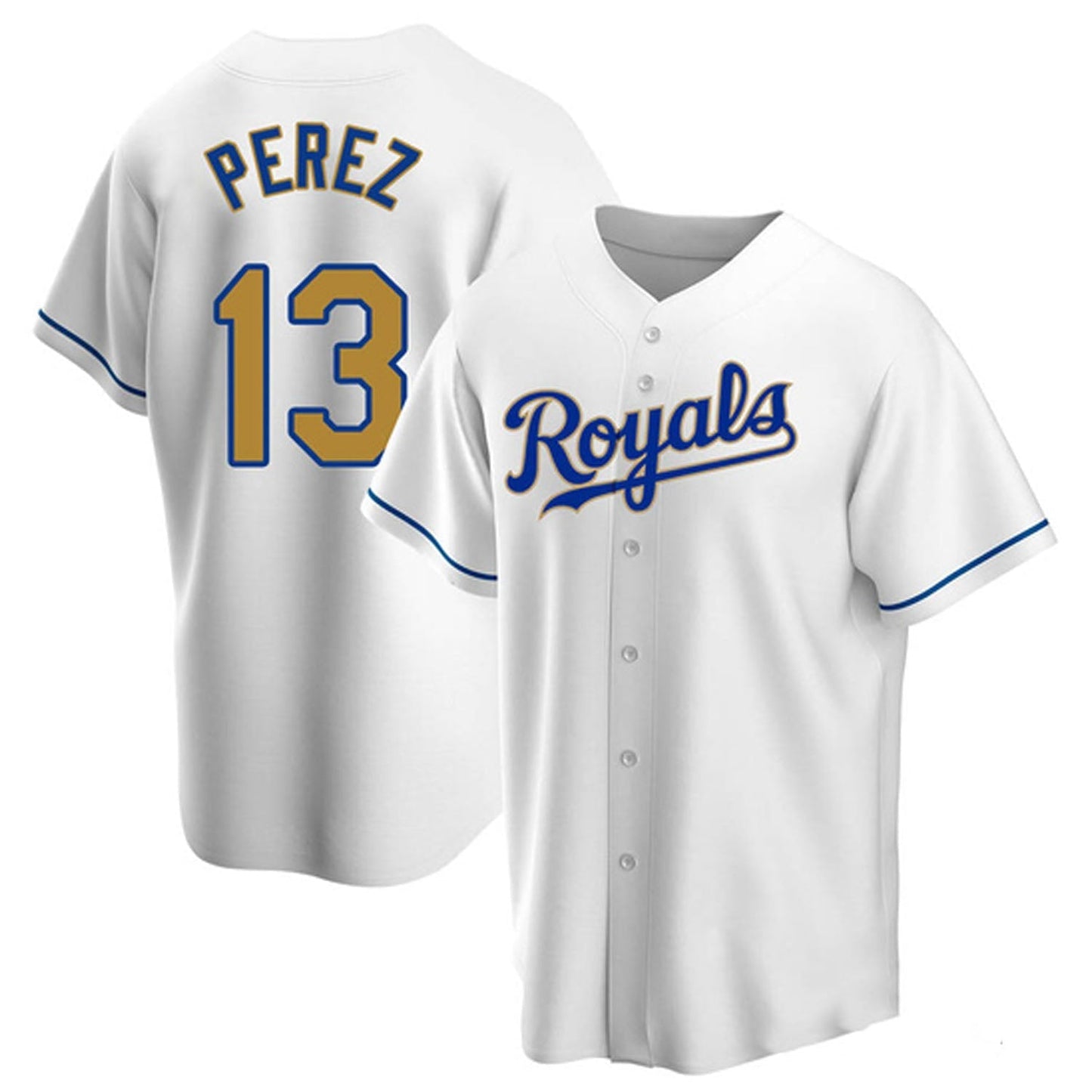 Baseball Salvador Perez Kansas City Royals 13 Jersey