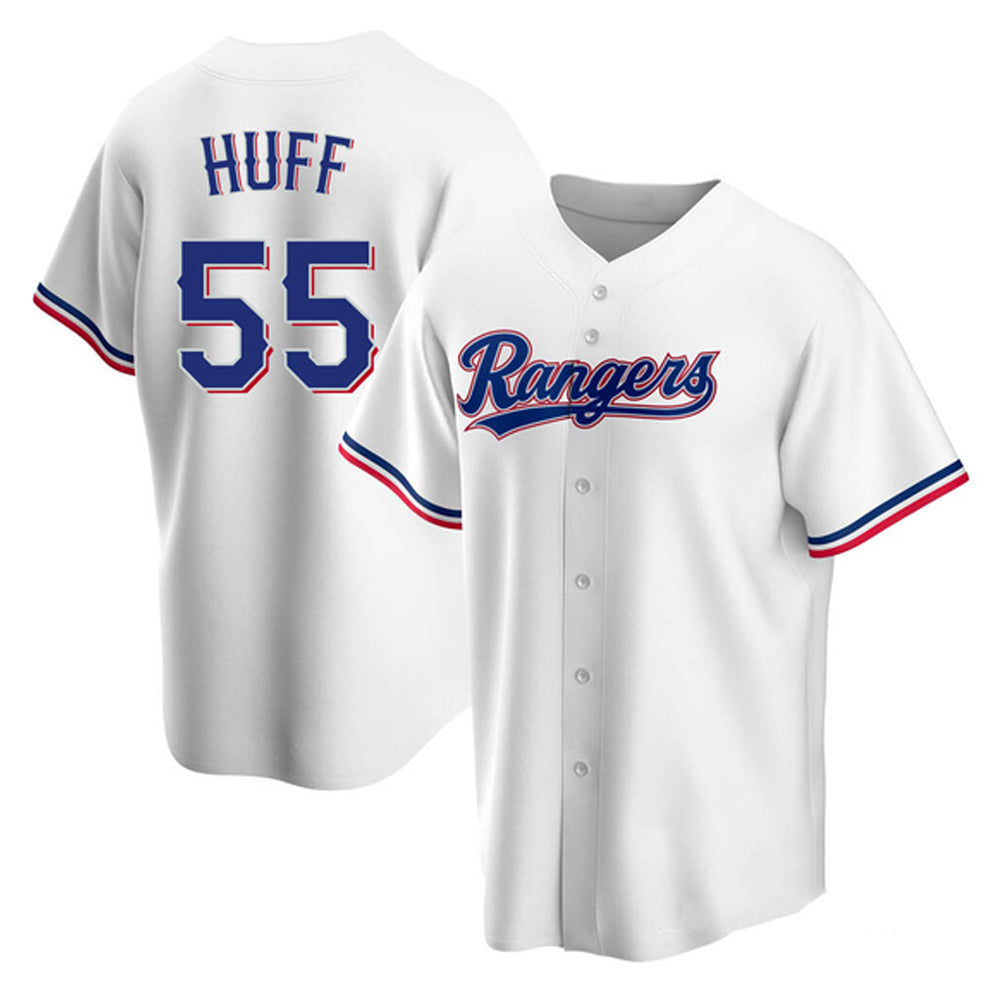 Baseball Sam Huff Texas Ranger 55 Jersey