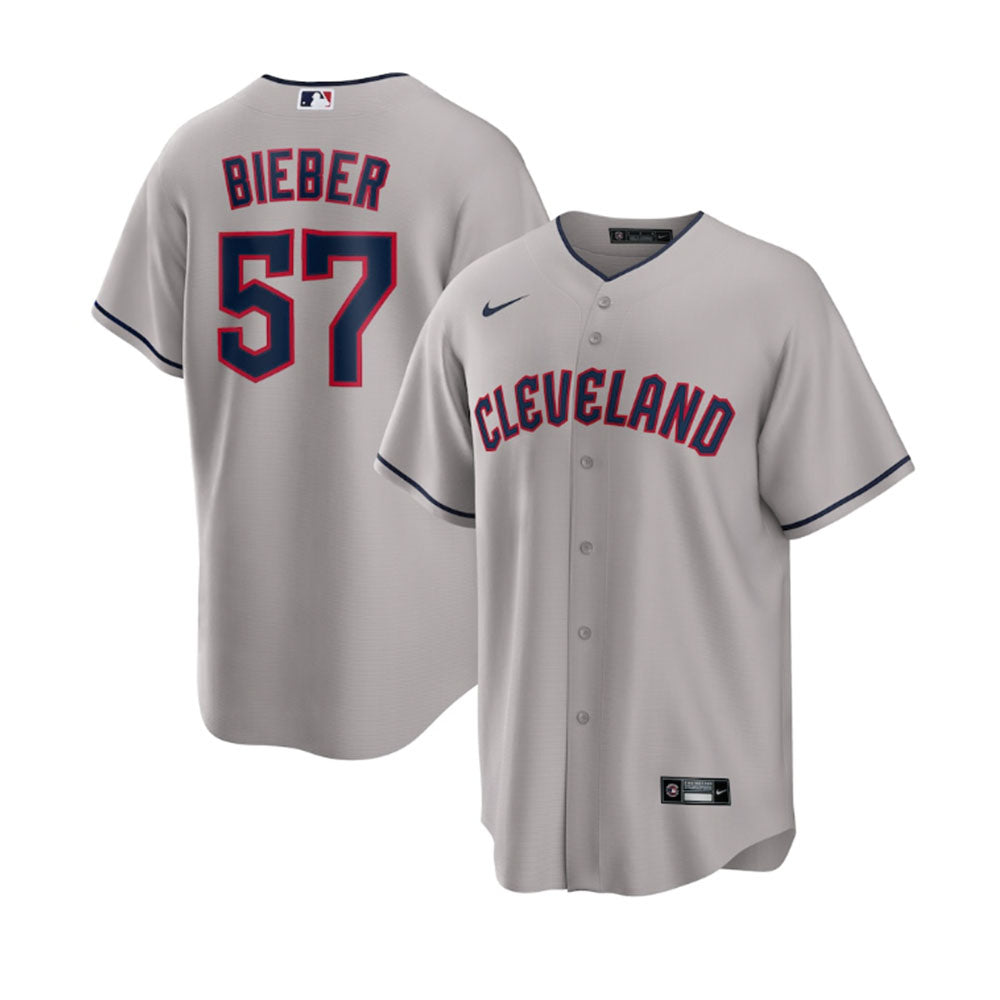 Baseball Shane Bieber Cleveland Guardians 57 Jersey