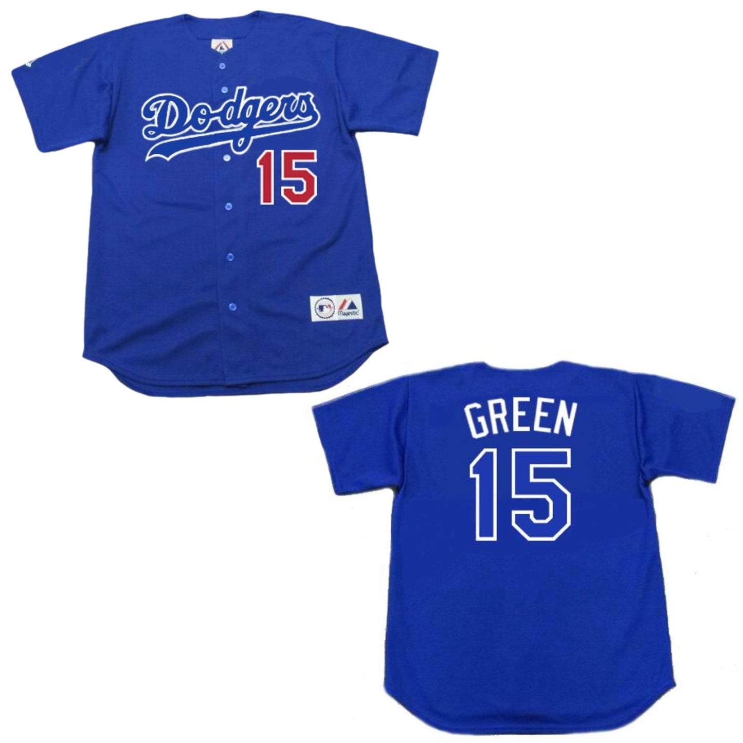 Baseball Shawn Green Los Angeles Dodgers 15 Jersey
