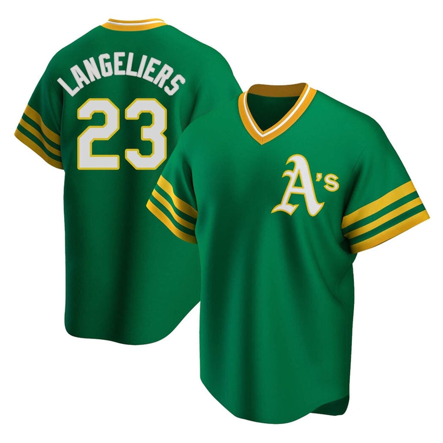 Baseball Shea Langeliers Oakland Athletics 23 Jersey
