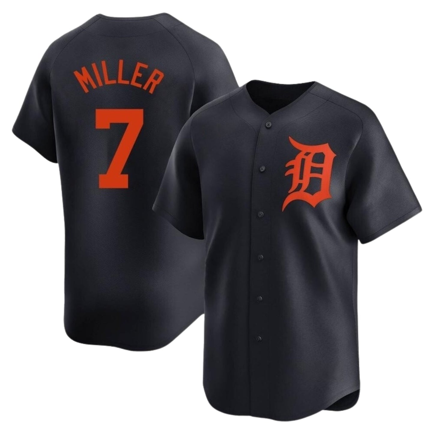 Baseball Shelby Miller Detroit Tigers 7 Jersey