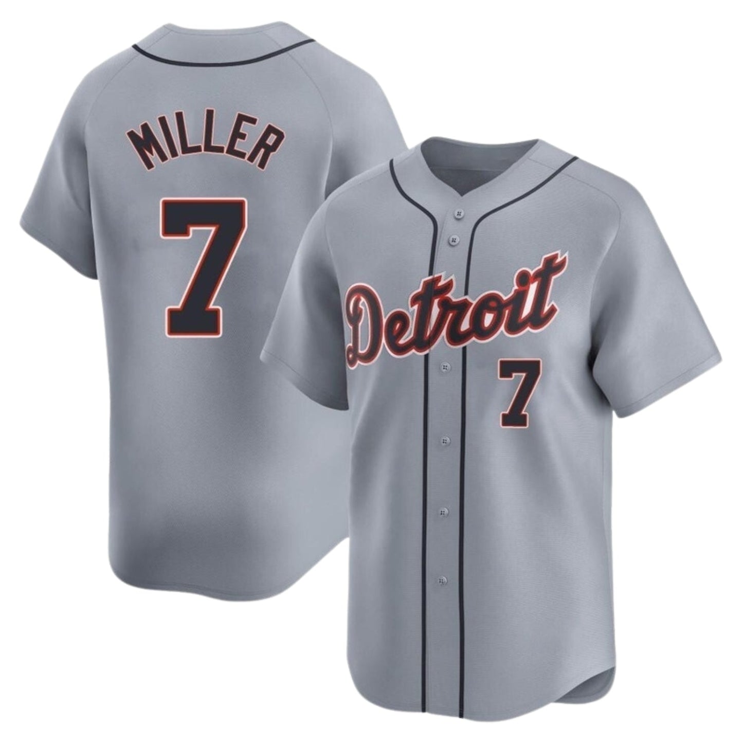 Baseball Shelby Miller Detroit Tigers 7 Jersey