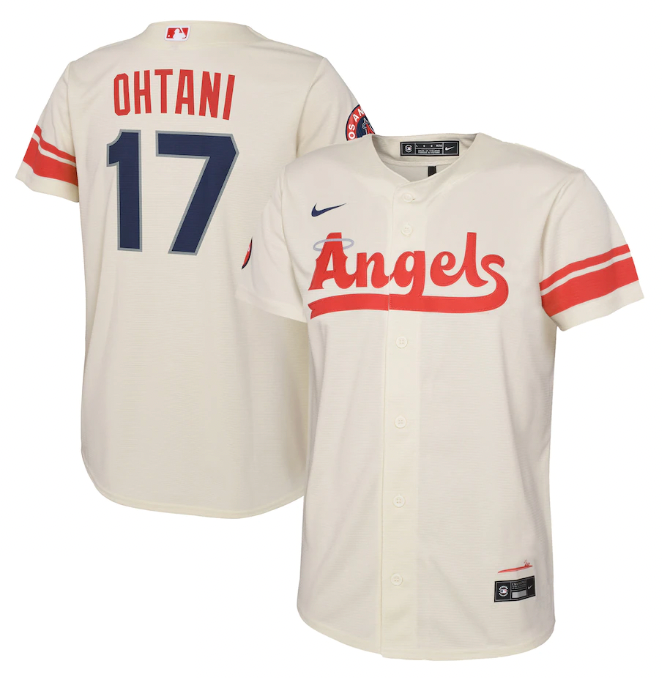 Baseball Shohei Ohtani Los Angeles Angels 17 Jersey