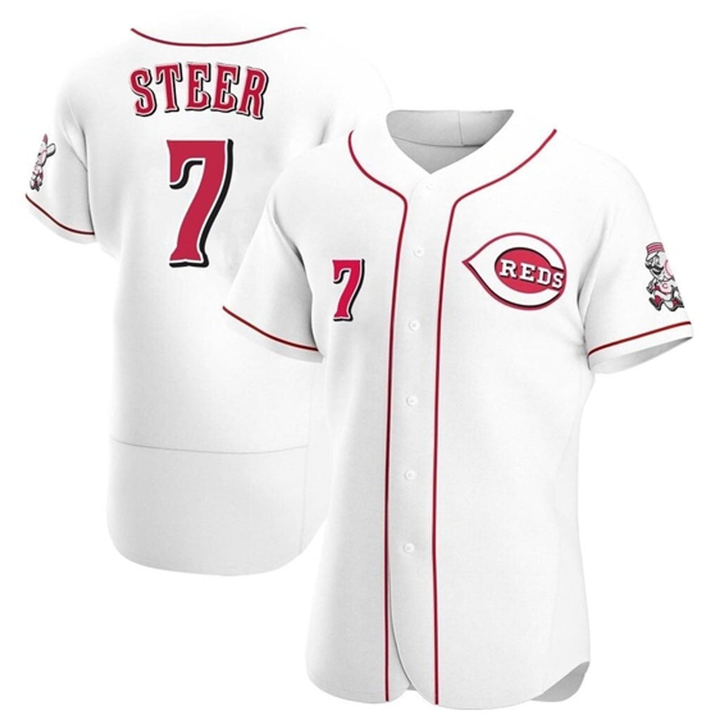 Baseball Spencer Steer Cincinnati Reds 7 Jersey