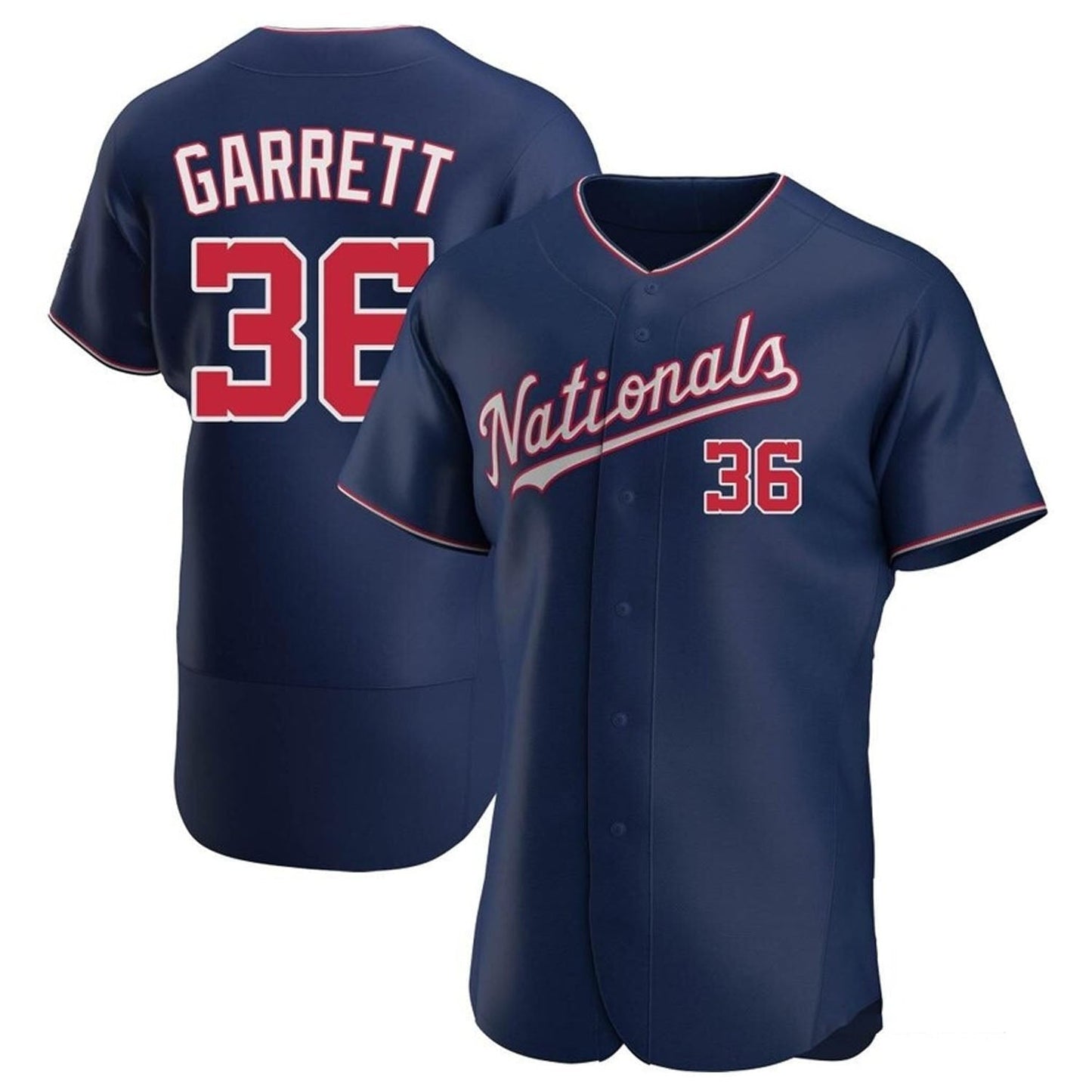 Baseball Stone Garrett Washington Nationals 36 Jersey