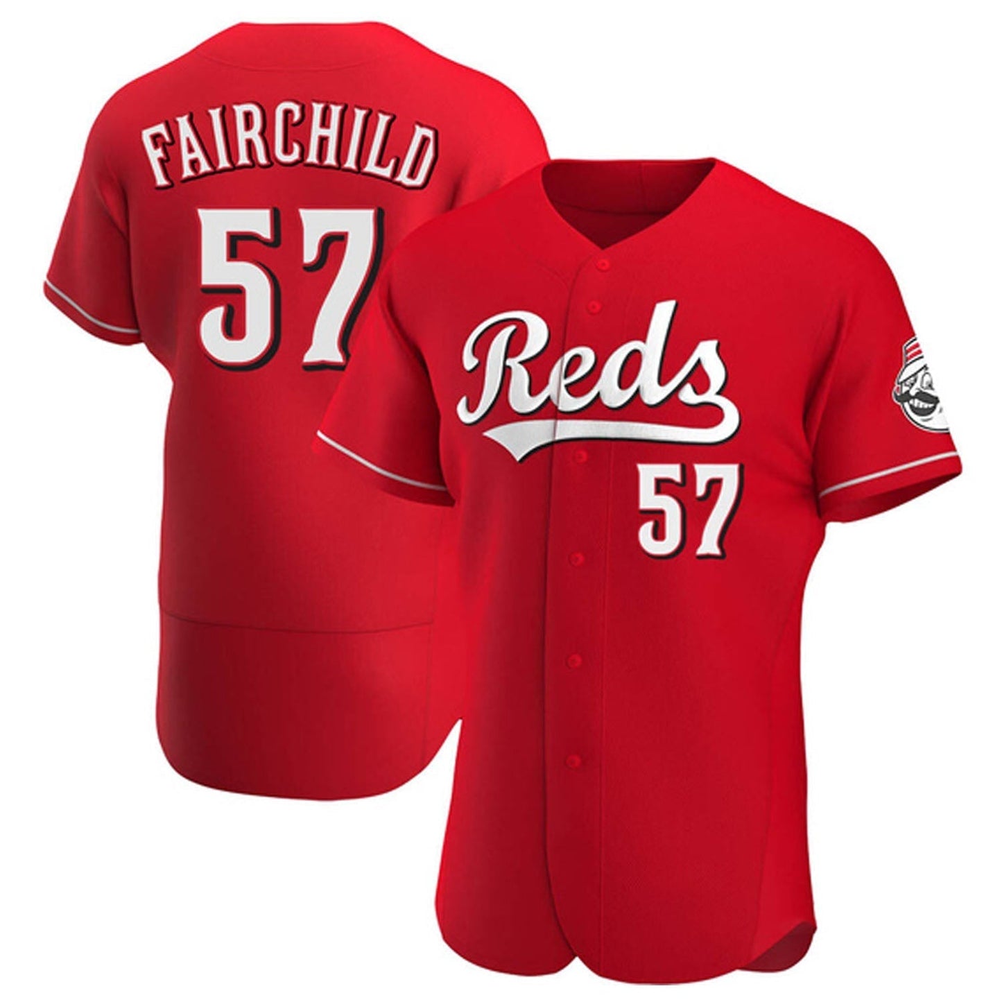 Baseball Stuart Fairchild Cincinnati Reds 57 Jersey