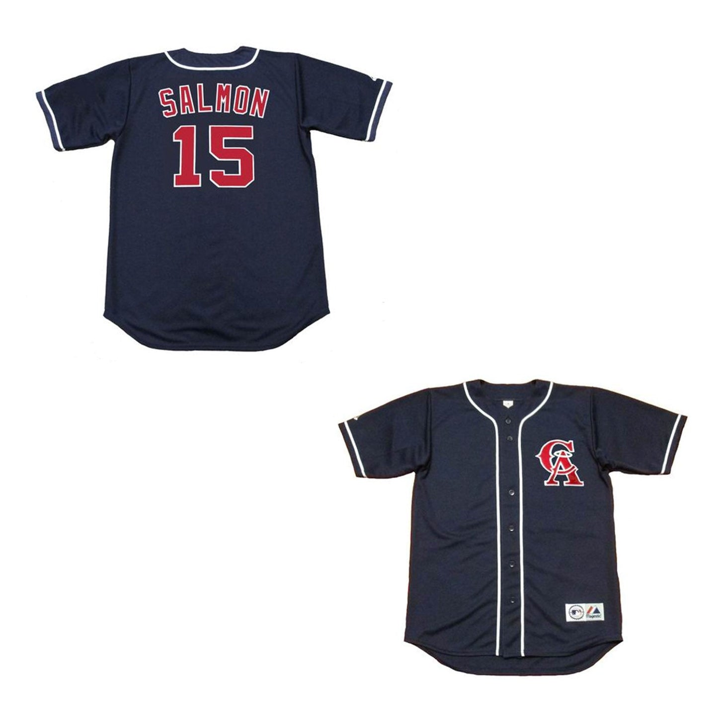 Baseball Tim Salmon California Angels 15 Jersey