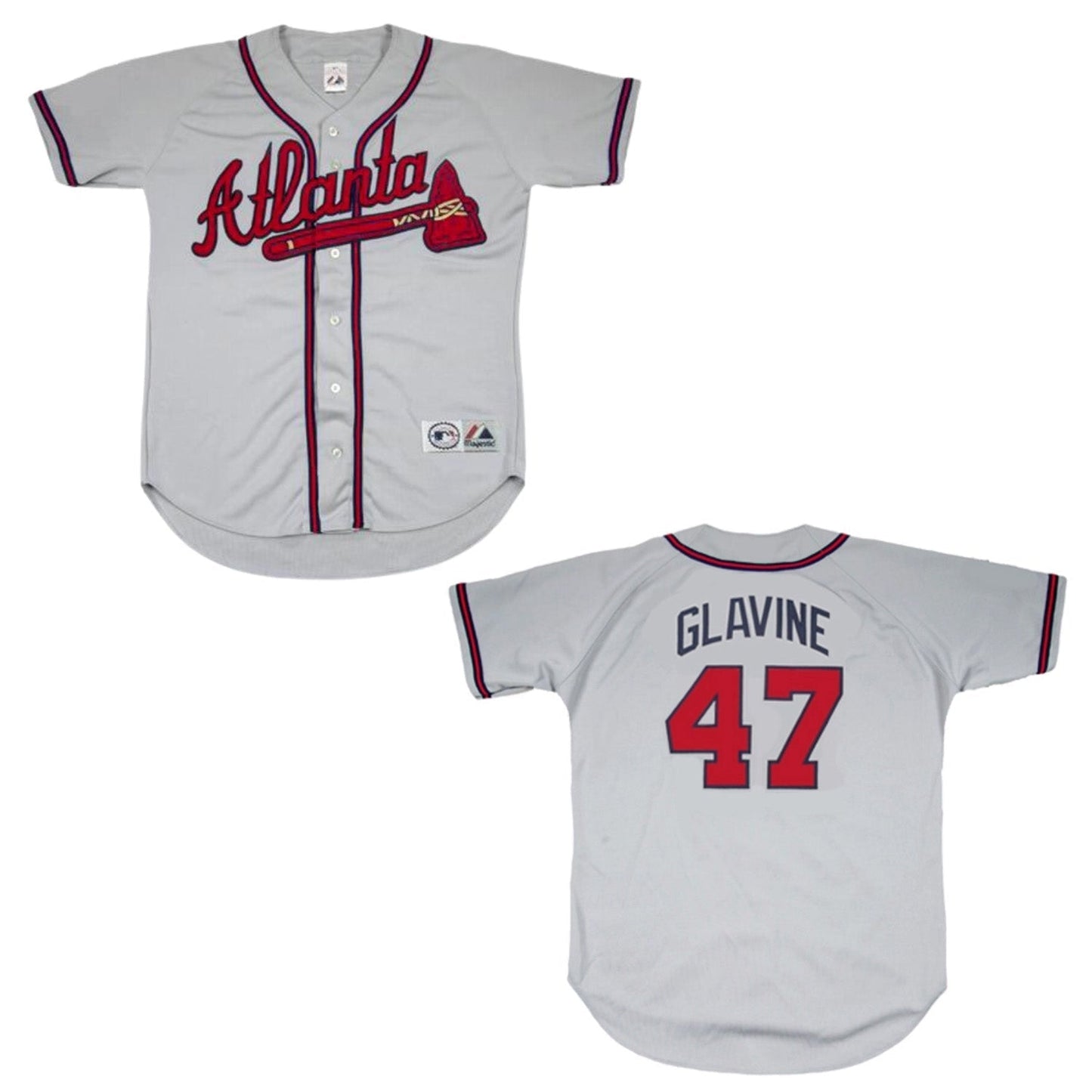 Baseball Tom Glavine Atlanta Braves 47 Jersey