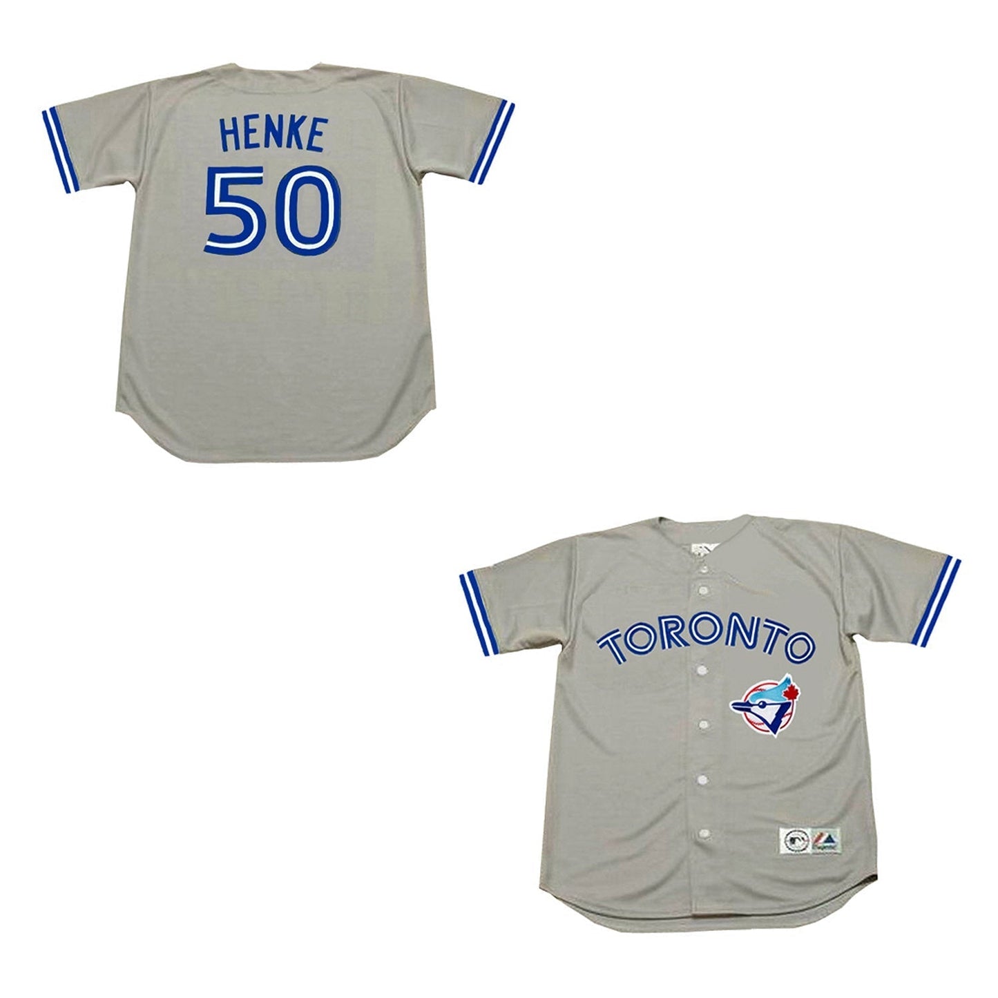 Baseball Tom Henke Toronto Blue Jays 50 Jersey