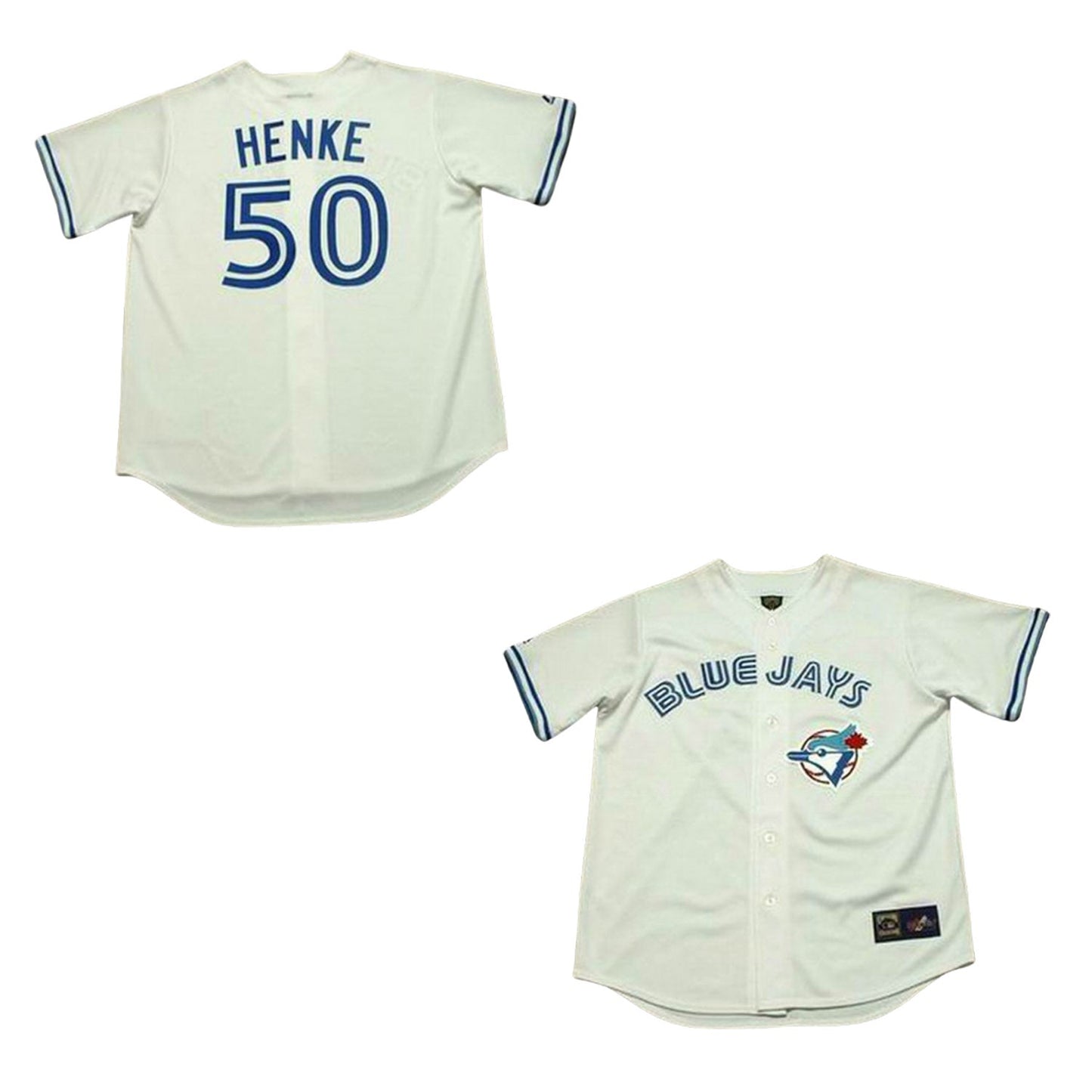 Baseball Tom Henke Toronto Blue Jays 50 Jersey