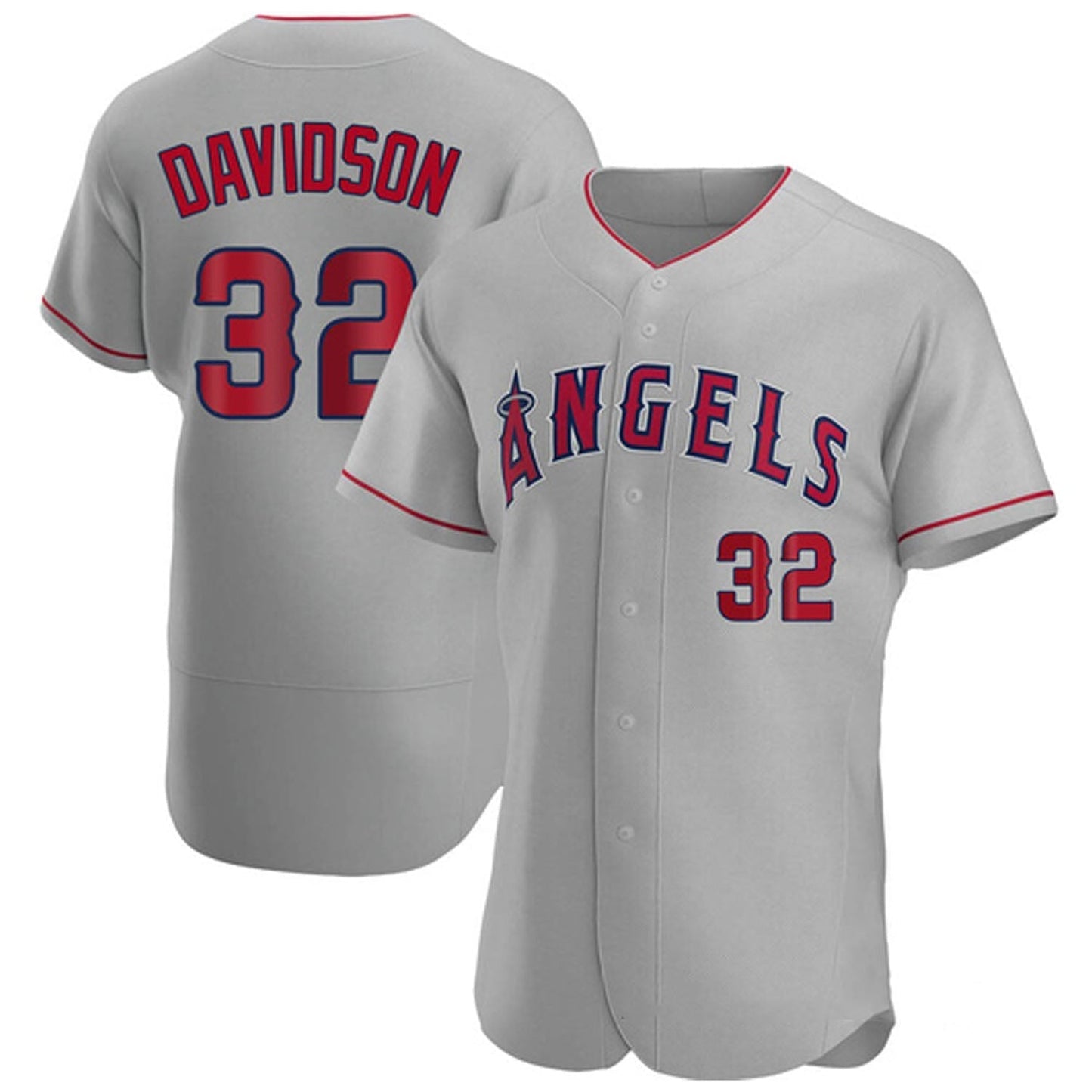 Baseball Tucker Davidson Los Angeles Angels 32 Jersey