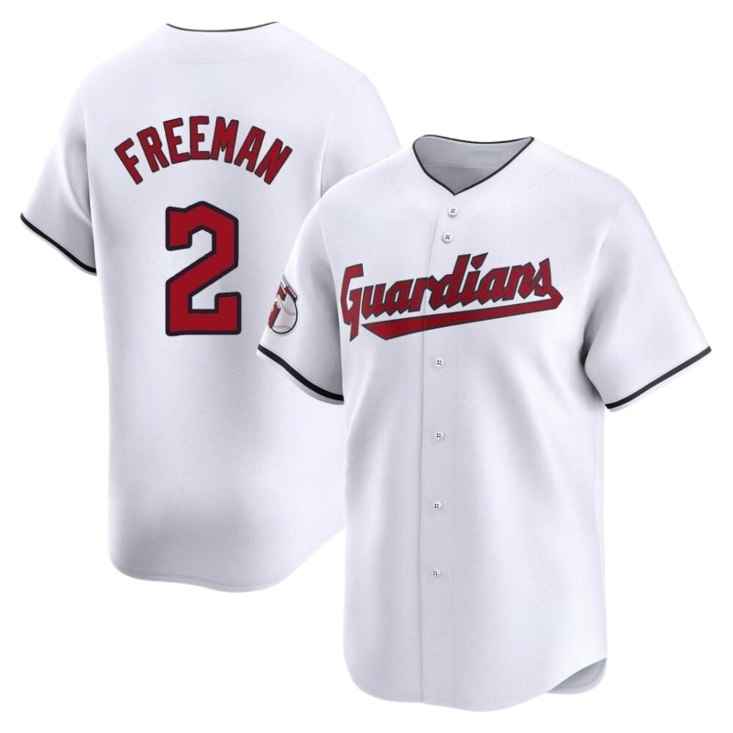 Baseball Tyler Freeman Cleveland Guardians 2 Jersey