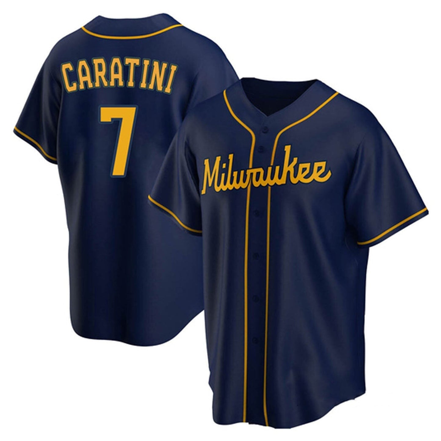 Baseball Victor Caratini Milwaukee Brewers 7 Jersey