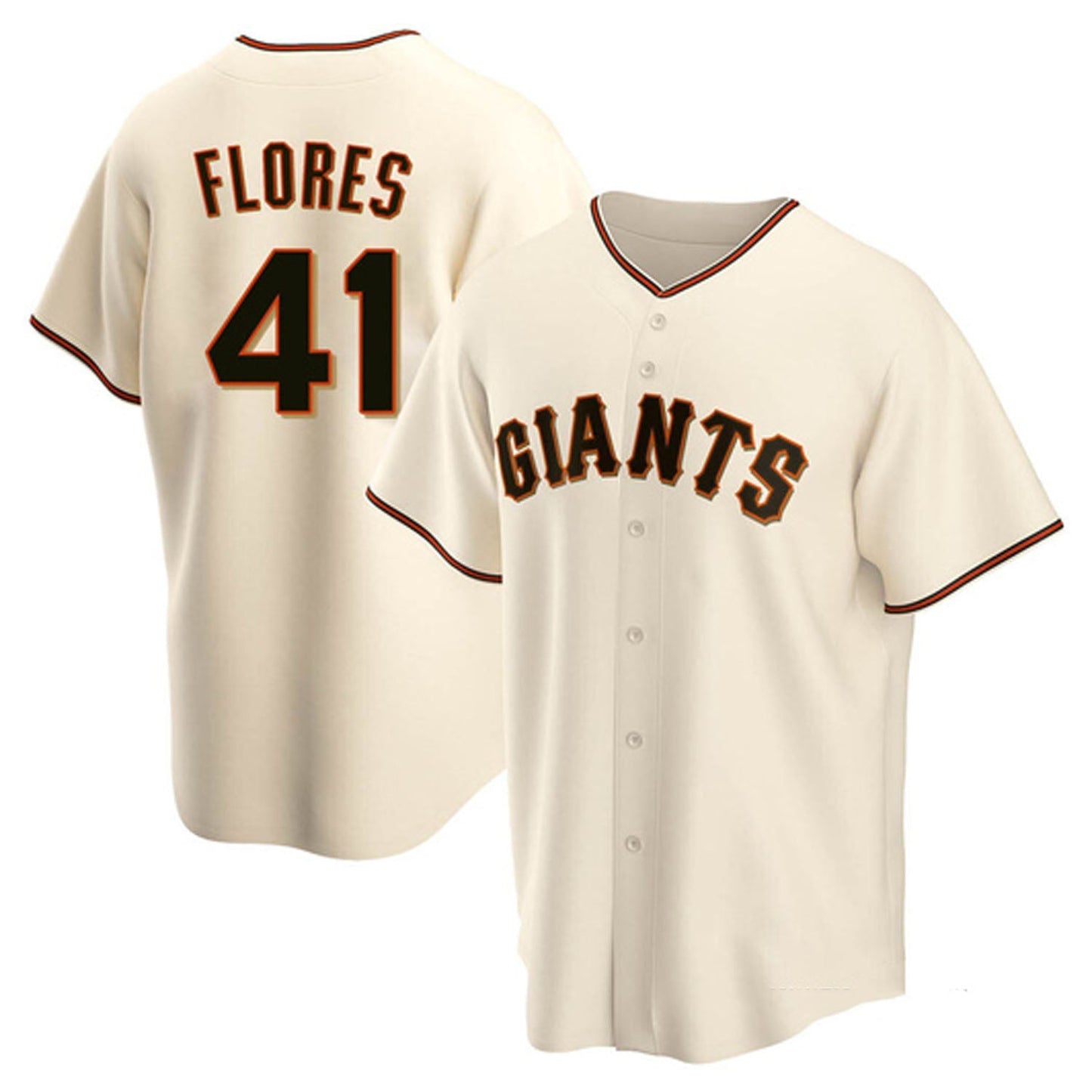 Baseball Wilmer Flores San Francisco Giants 41 Jersey