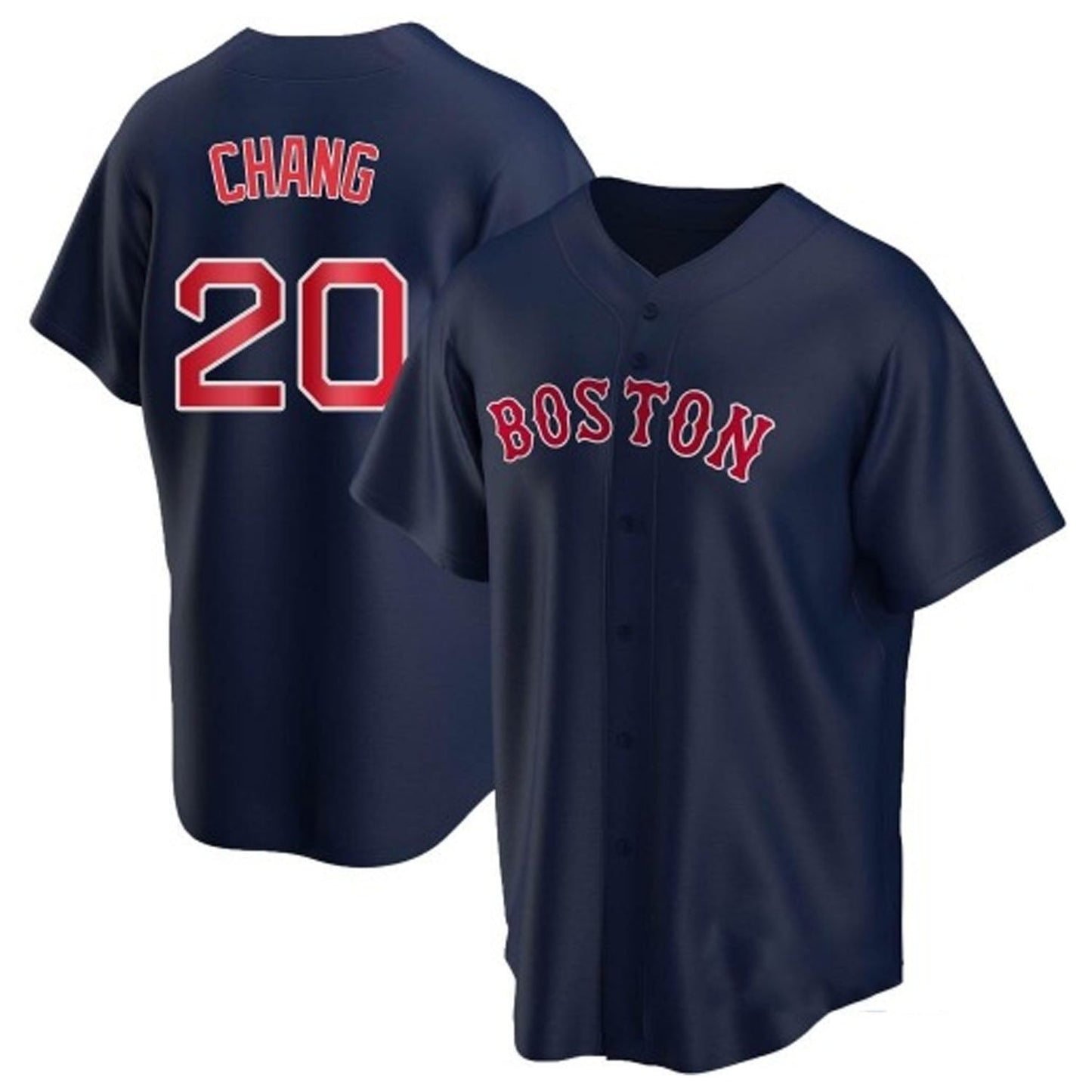Baseball Yu Chang Boston Red Sox 20 Jersey
