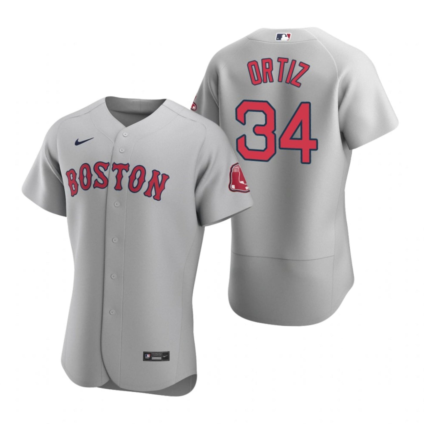 Baseball David Ortiz Boston Red Sox 34 Jersey