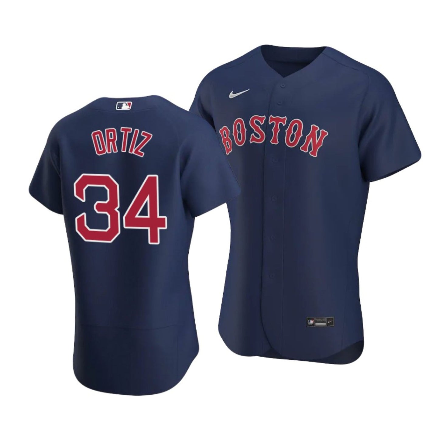 Baseball David Ortiz Boston Red Sox 34 Jersey