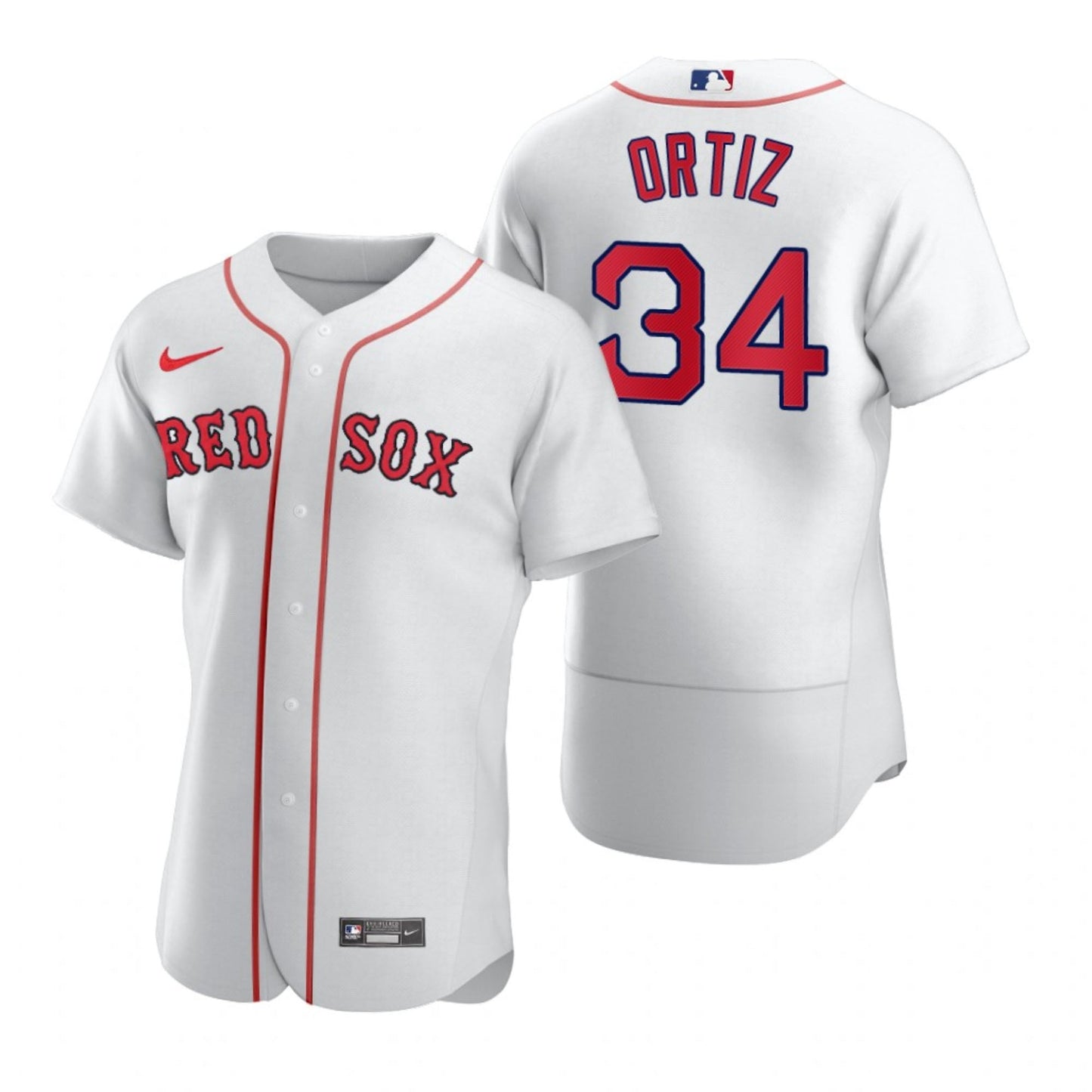 Baseball David Ortiz Boston Red Sox 34 Jersey