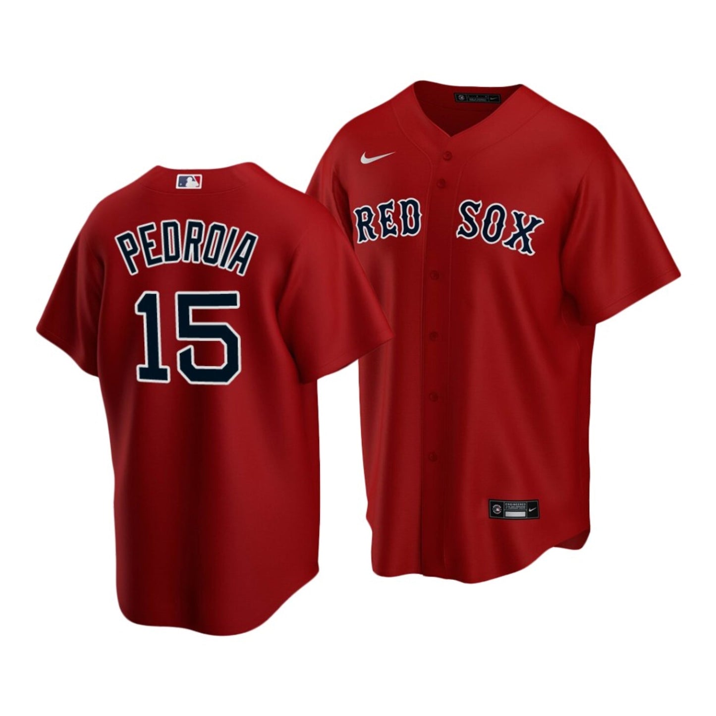 Baseball Dustin Pedroia Boston Red Sox 15 Jersey