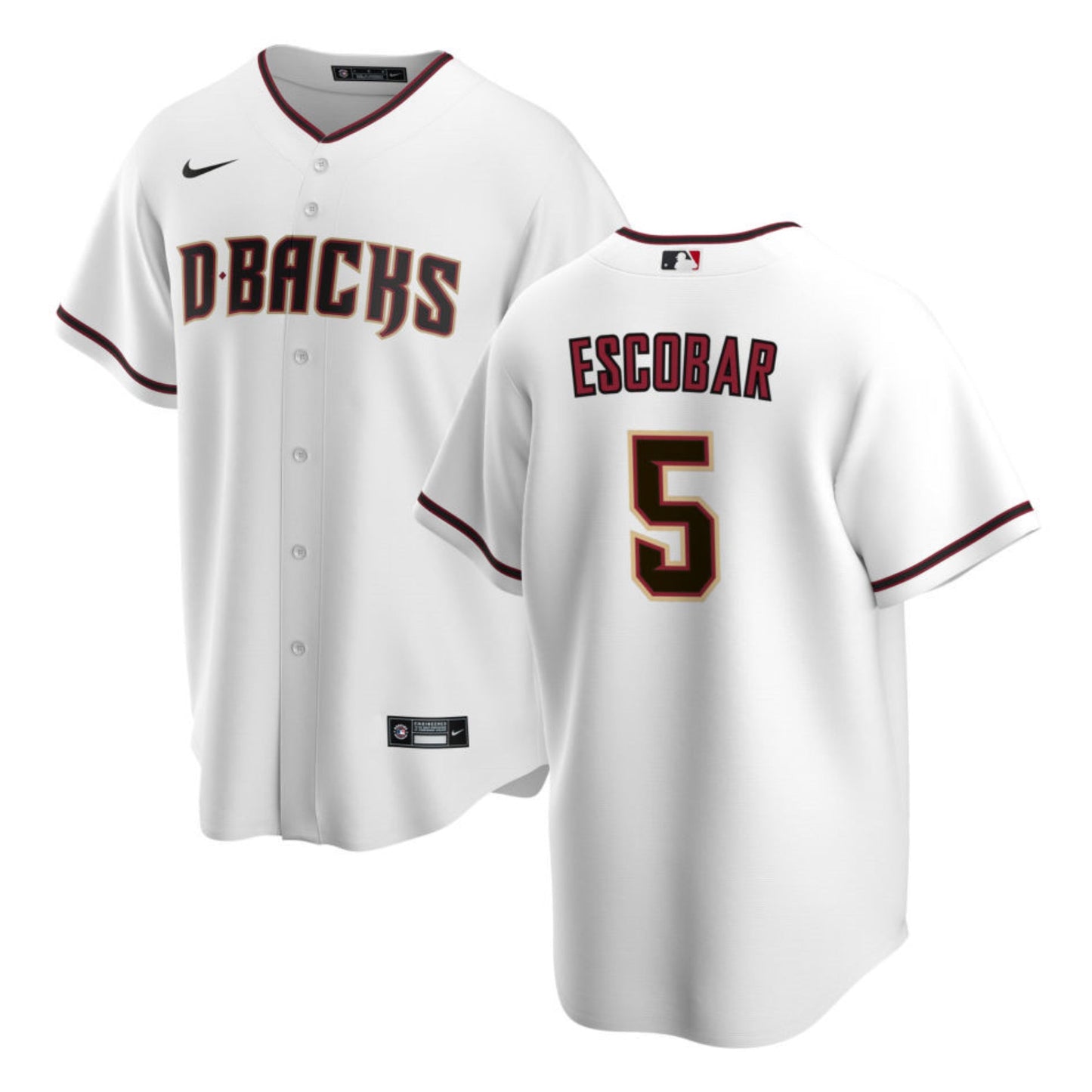 Baseball Eduardo Escobar Arizona Diamondbacks 5 Jersey
