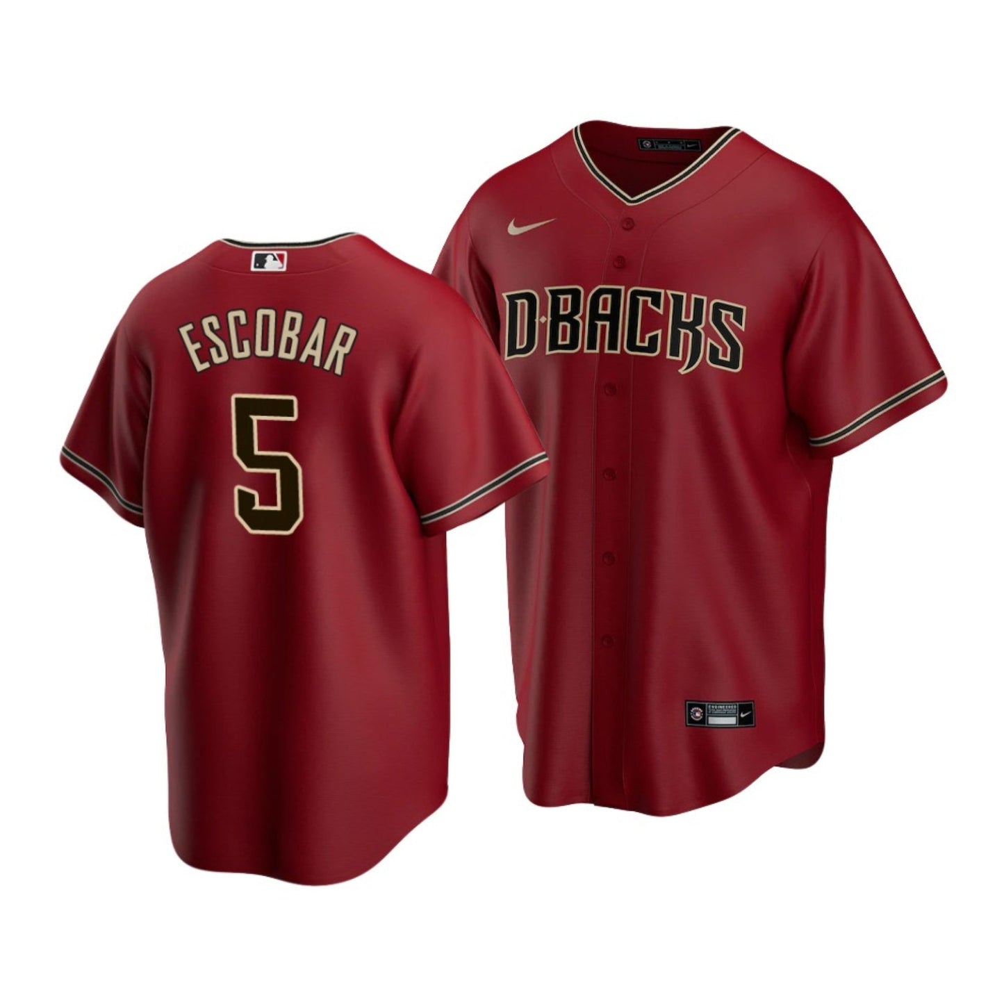 Baseball Eduardo Escobar Arizona Diamondbacks 5 Jersey