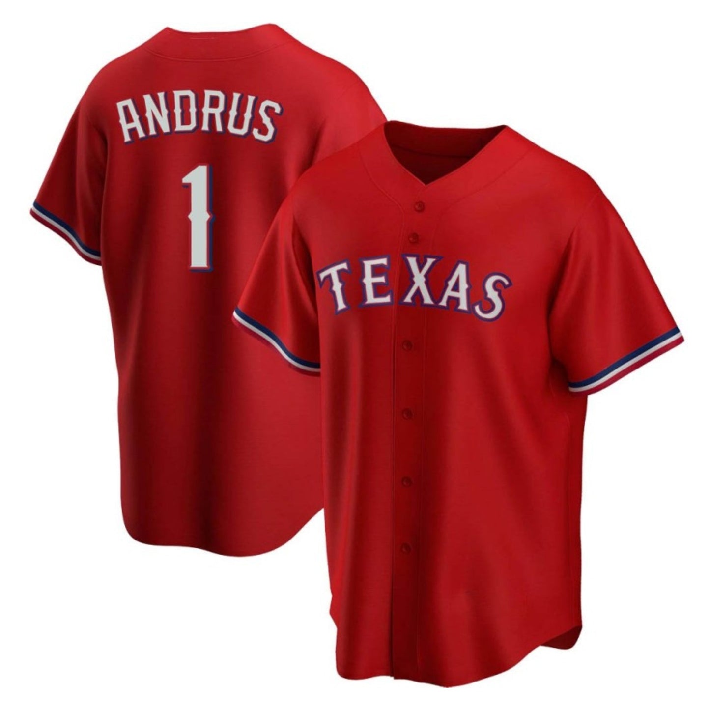 Baseball Elvis Andrus Texas Rangers 1 Jersey