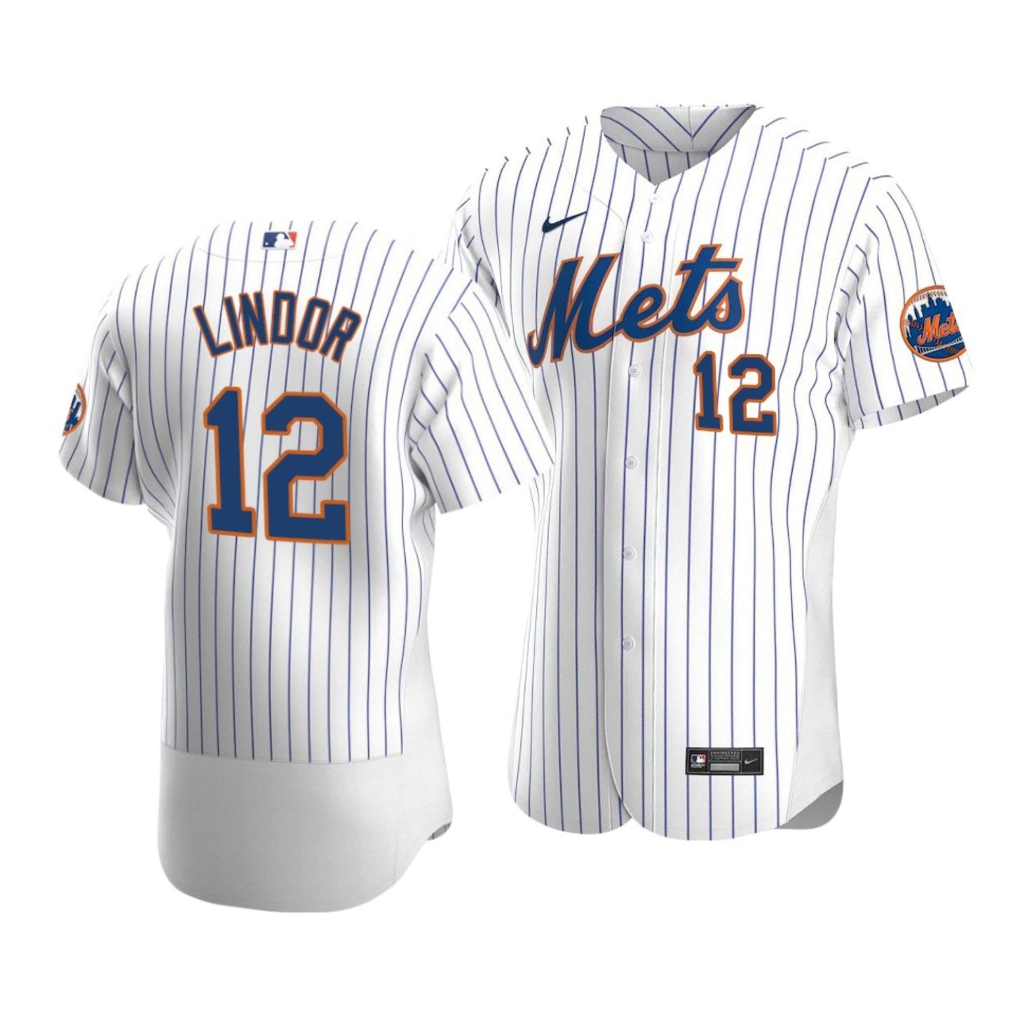 Baseball Francisco Lindor New York Mets 12 Jersey