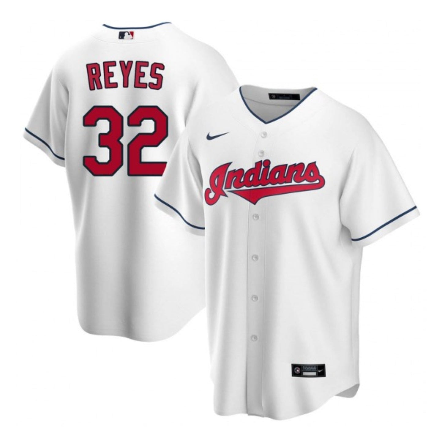 Baseball Franmil Reyes Cleveland Indians 32 Jersey