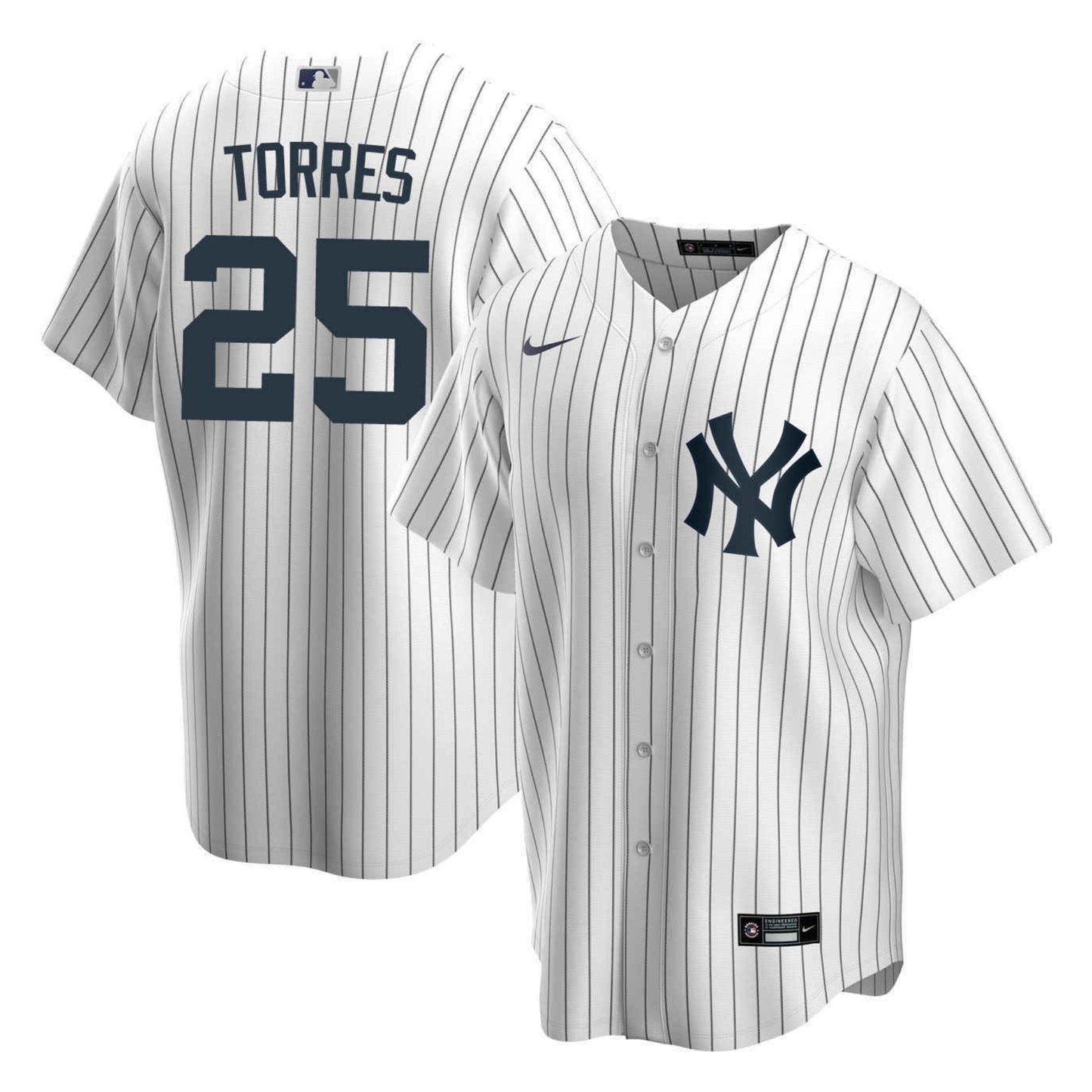 Baseball Gleyber Torres New York Yankees 25 Jersey