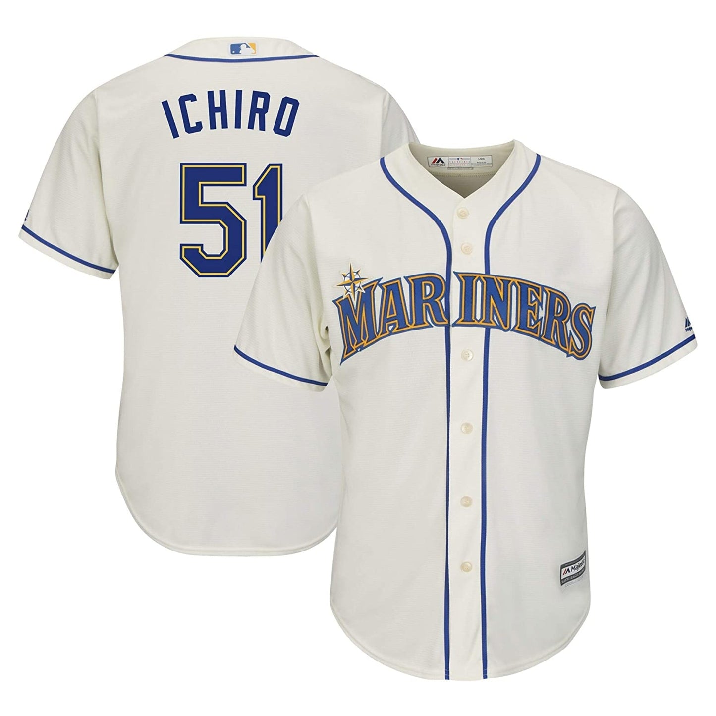 Baseball Ichiro Suzuki Seattle Mariners 51 Jersey