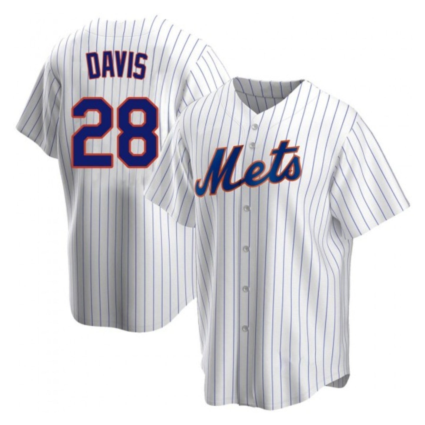 Baseball J.D. Davis New York Mets 28 Jersey
