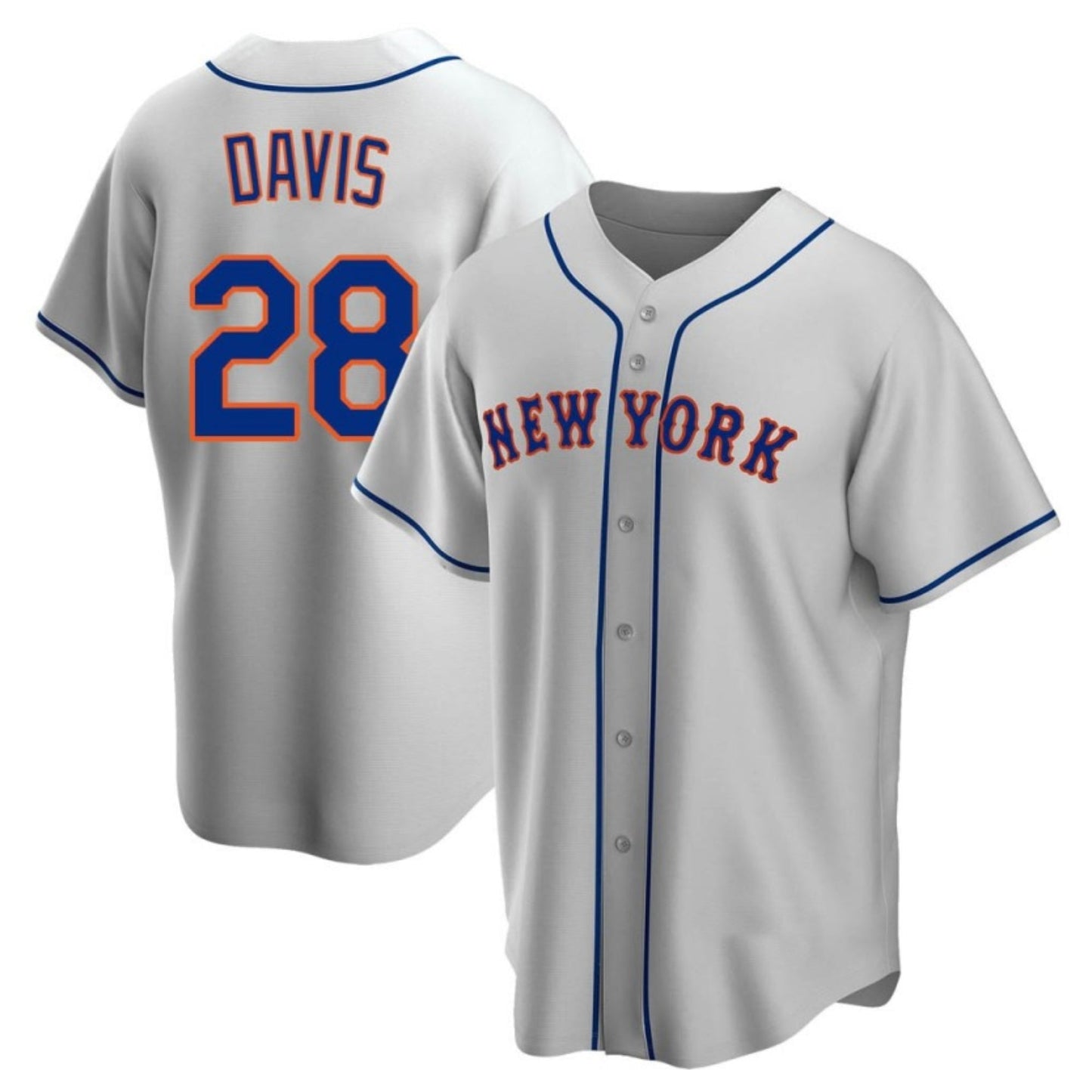 Baseball J.D. Davis New York Mets 28 Jersey