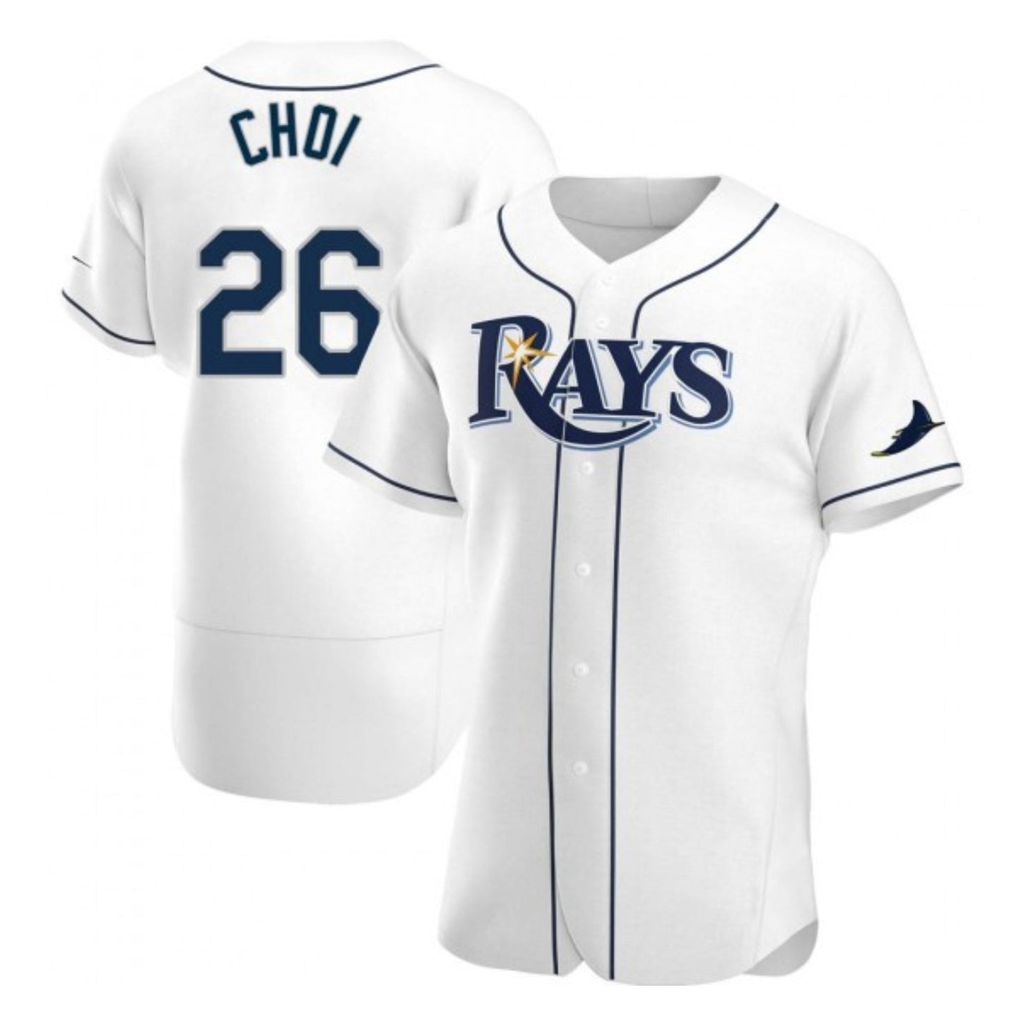 Baseball Ji-Man Choi Tampa Bay Rays 26 Jersey