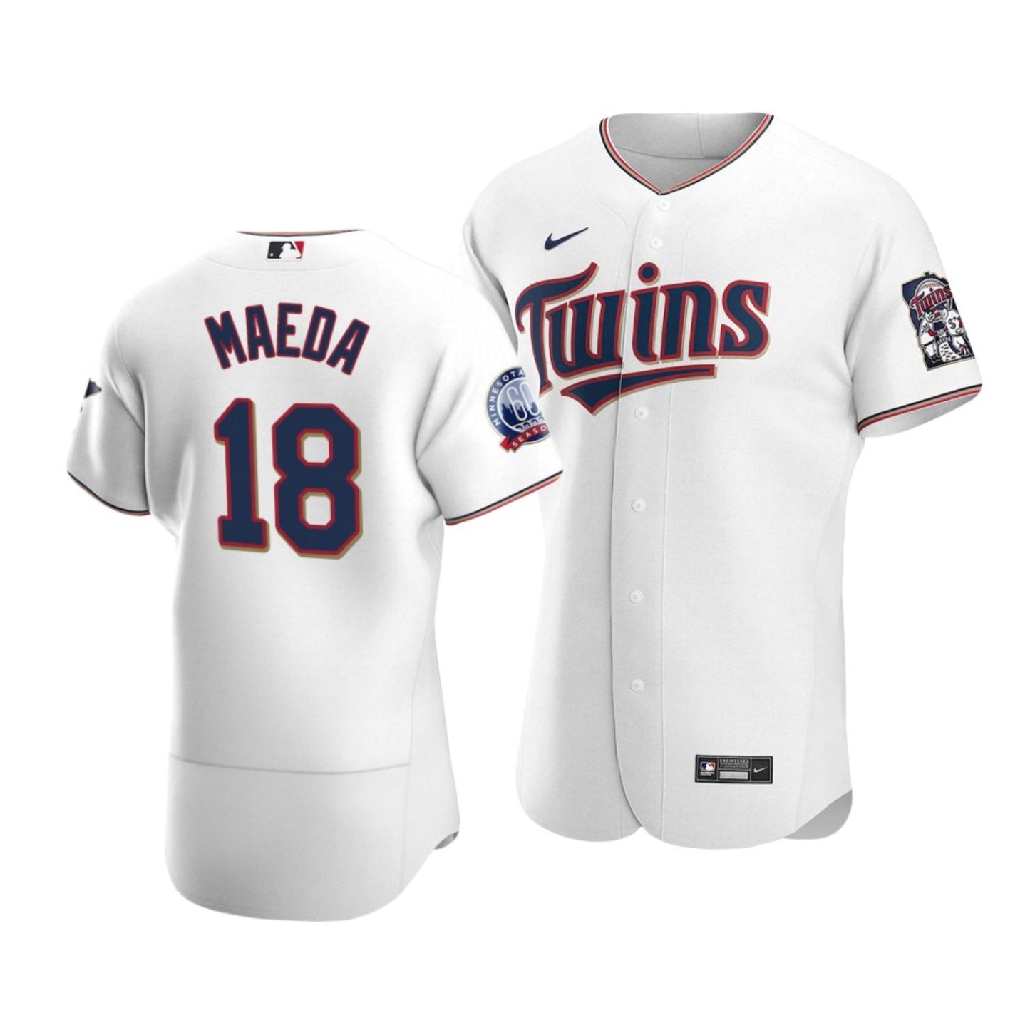 Baseball Kenta Maeda Minnesota Twins 18 Jersey