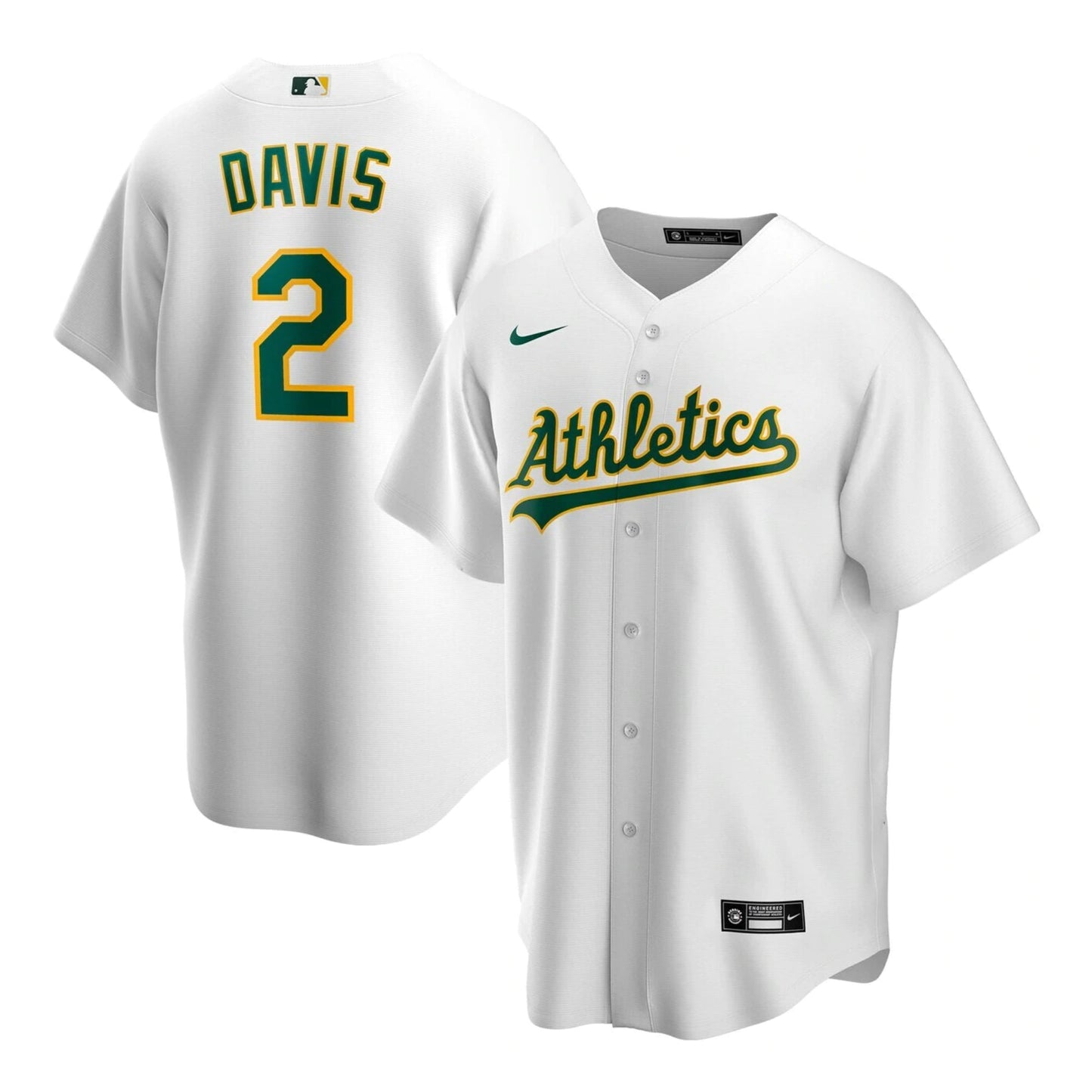 Baseball Khris Davis Oakland Athletics 2 Jersey