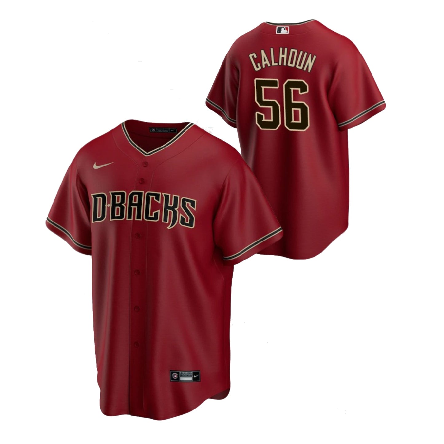 Baseball Kole Calhoun Arizona Diamondbacks 56 Jersey