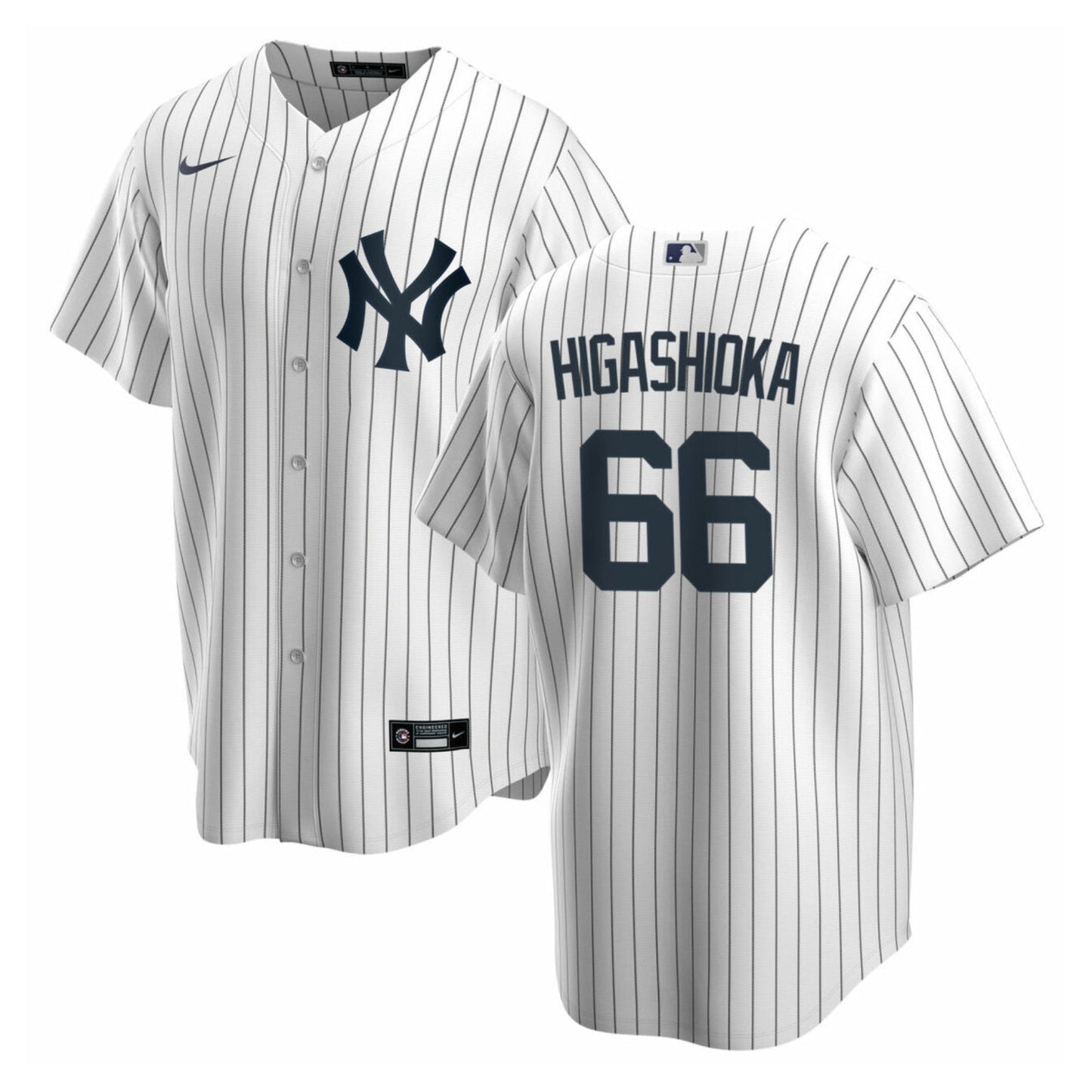 Baseball Kyle Higashioka New York Yankees 66 Jersey