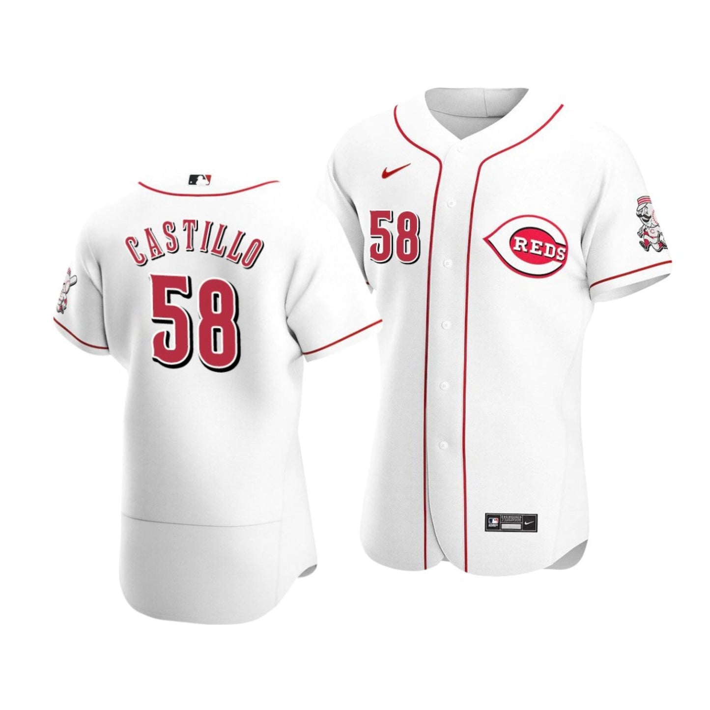 Baseball Luis Castillo Cincinnati Reds 58 Jersey