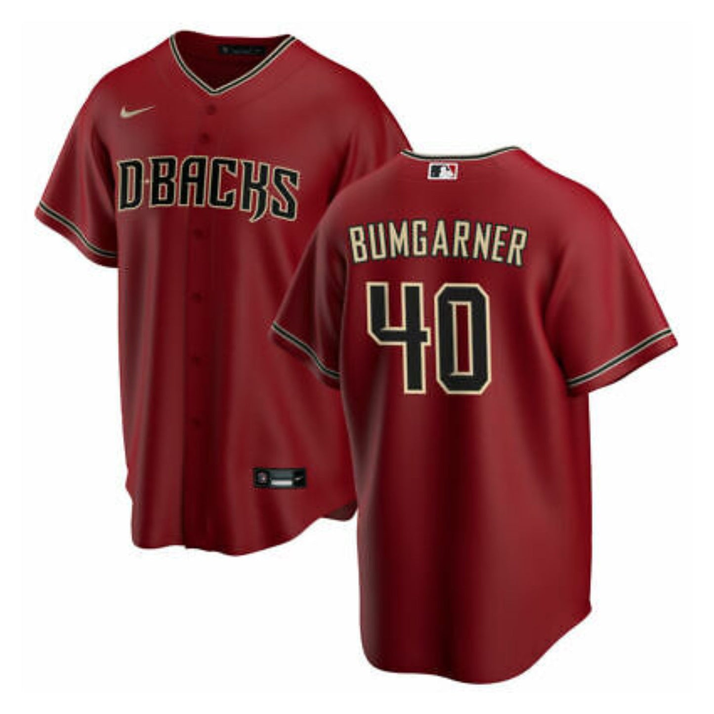 Baseball Madison Bumgarner Arizona Diamondbacks 40 Jersey