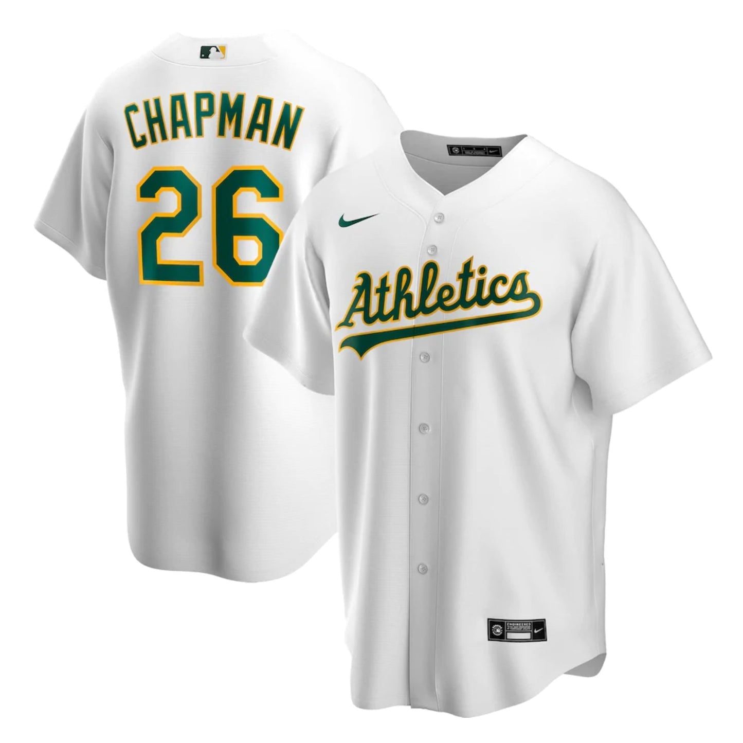 Baseball Matt Chapman Oakland Athletics 26 Jersey
