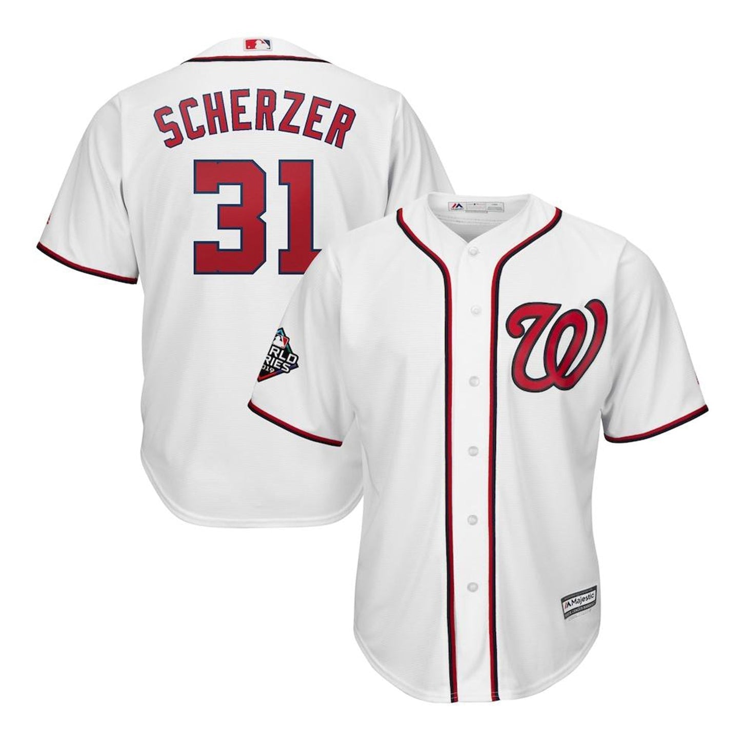 Baseball Max Scherzer Washington Nationals 31 Jersey