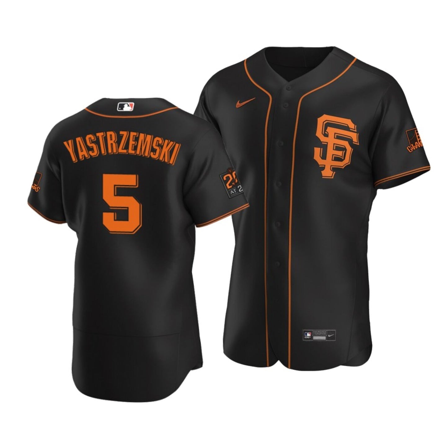 Baseball Mike Yastrzemski San Francisco Giants 5 Jersey