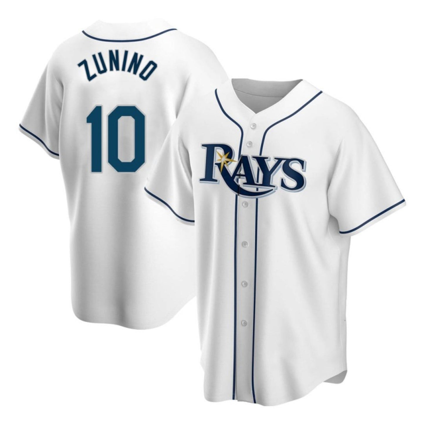 Baseball Mike Zunino Tampa Bay Rays 10 Jersey