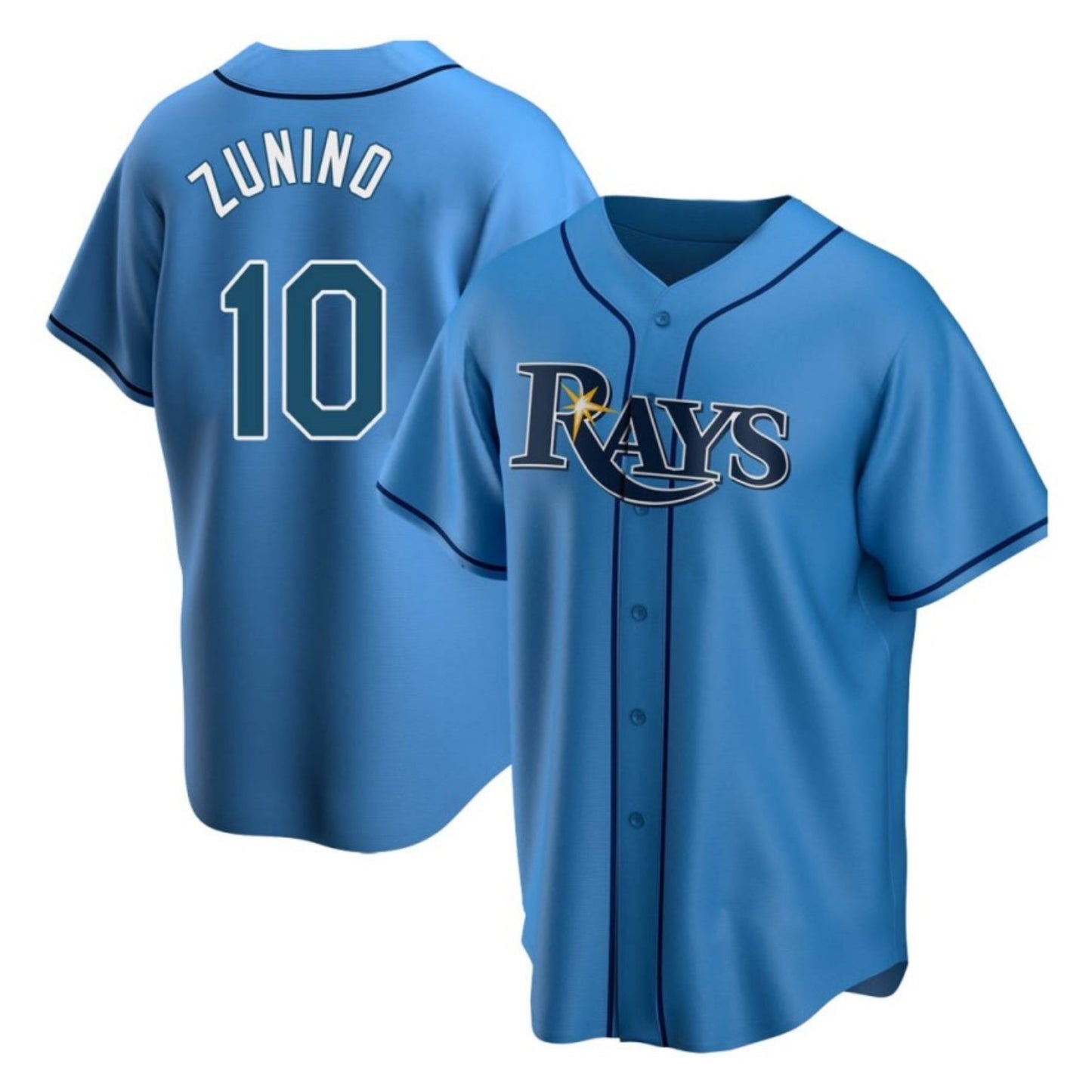 Baseball Mike Zunino Tampa Bay Rays 10 Jersey