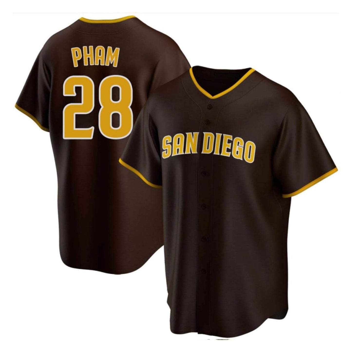 Baseball Tommy Pham San Diego Padres 28 Jersey